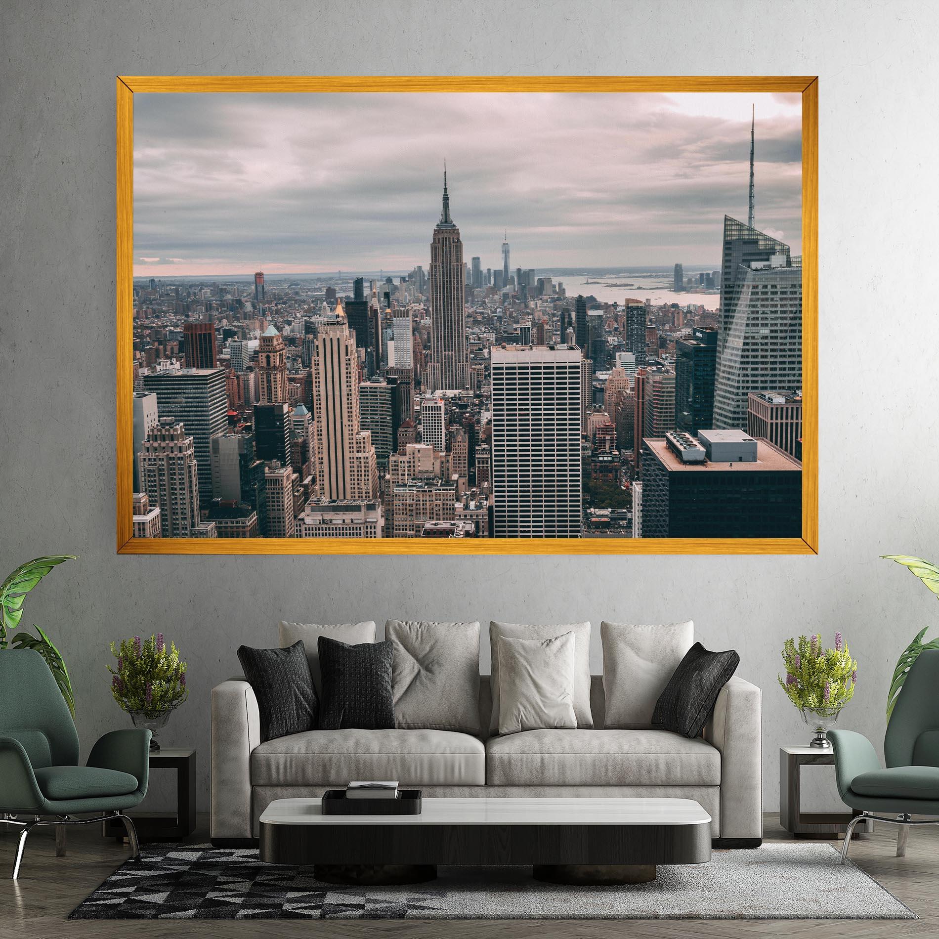 Obraz na Płótnie High View Building mockup 7