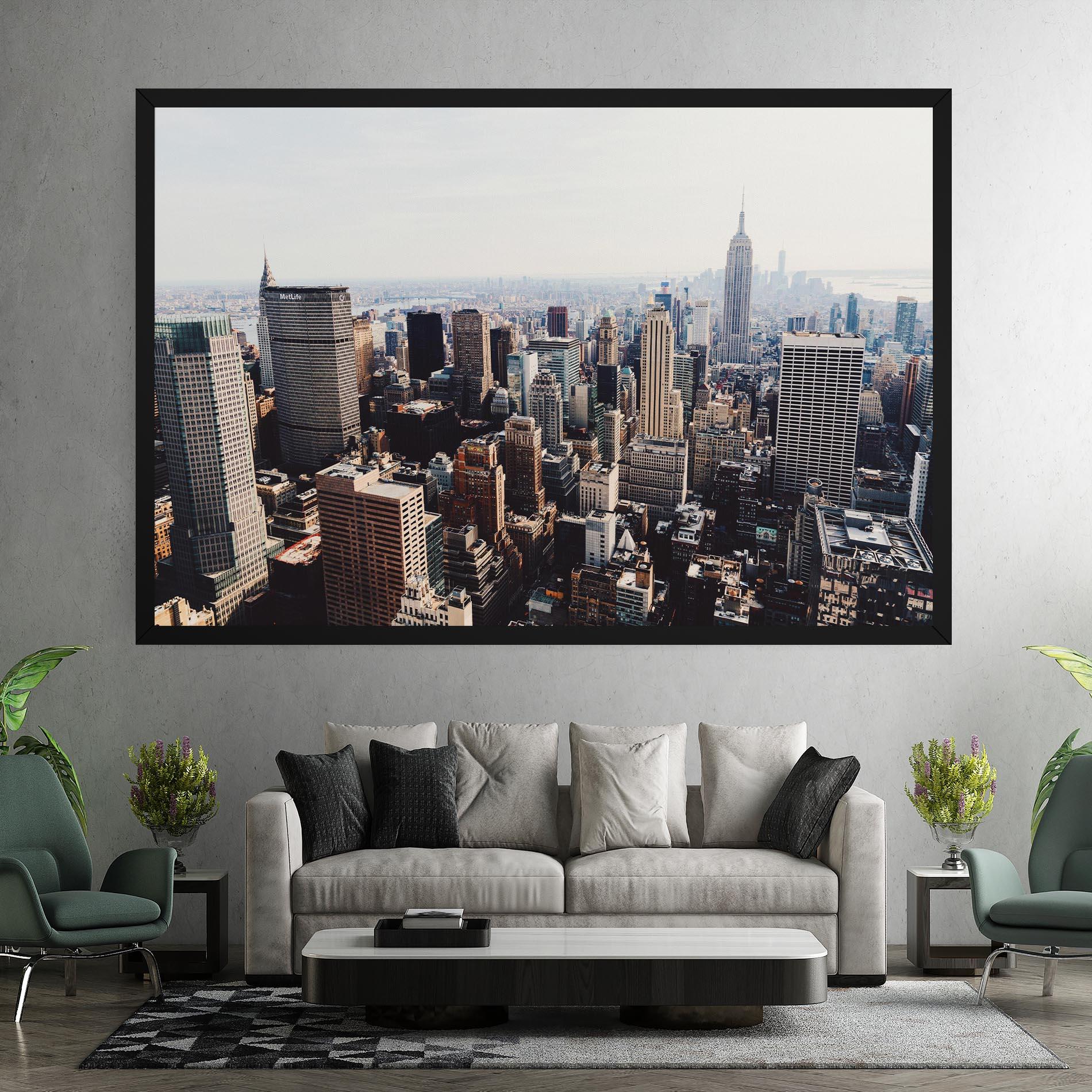 Obraz na Płótnie Building Mix View mockup 7