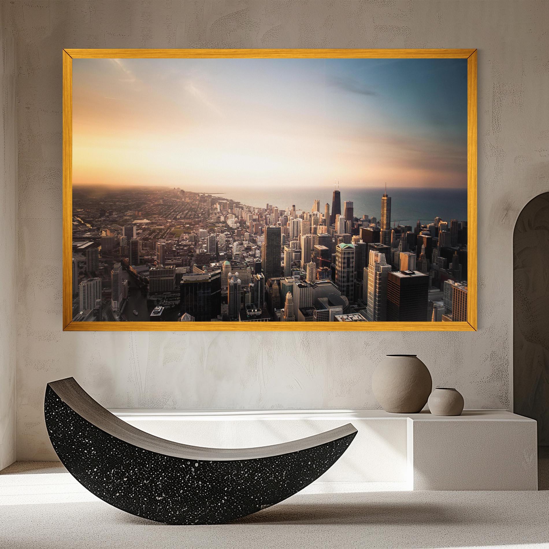 Obraz na Płótnie City Buildings mockup 8