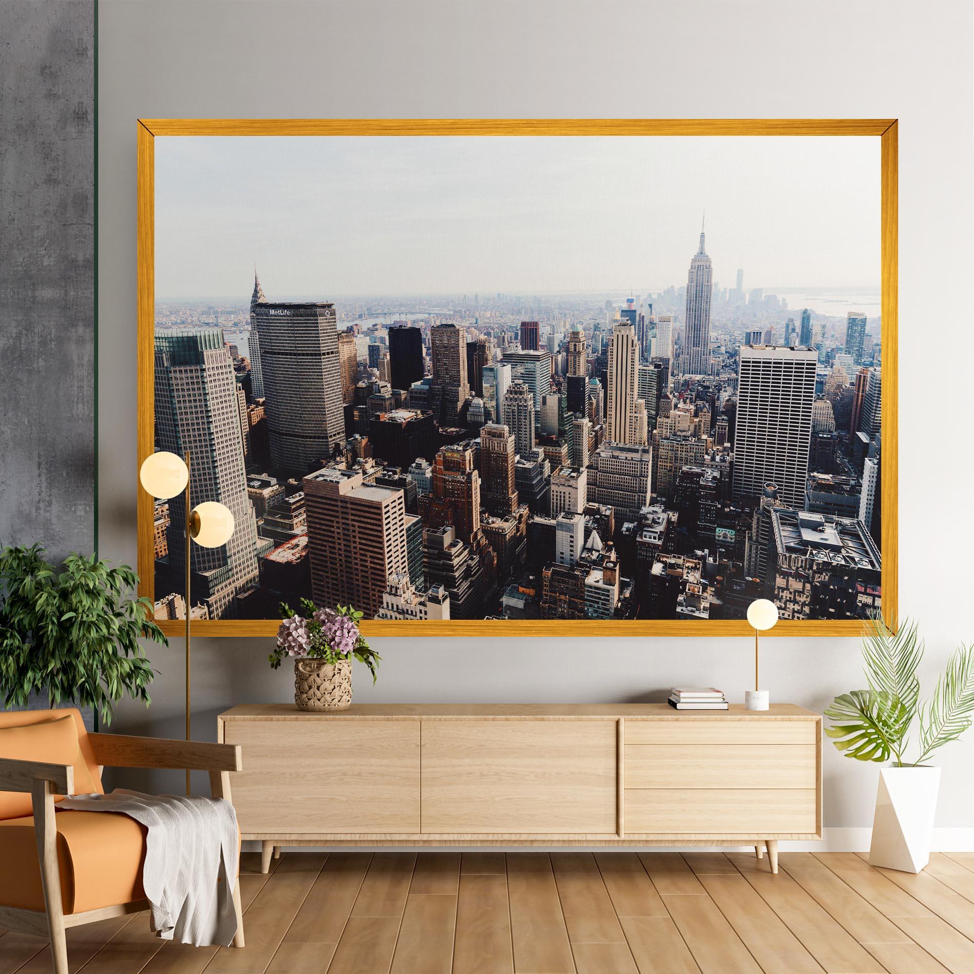 Obraz na Płótnie Building Mix View mockup 9