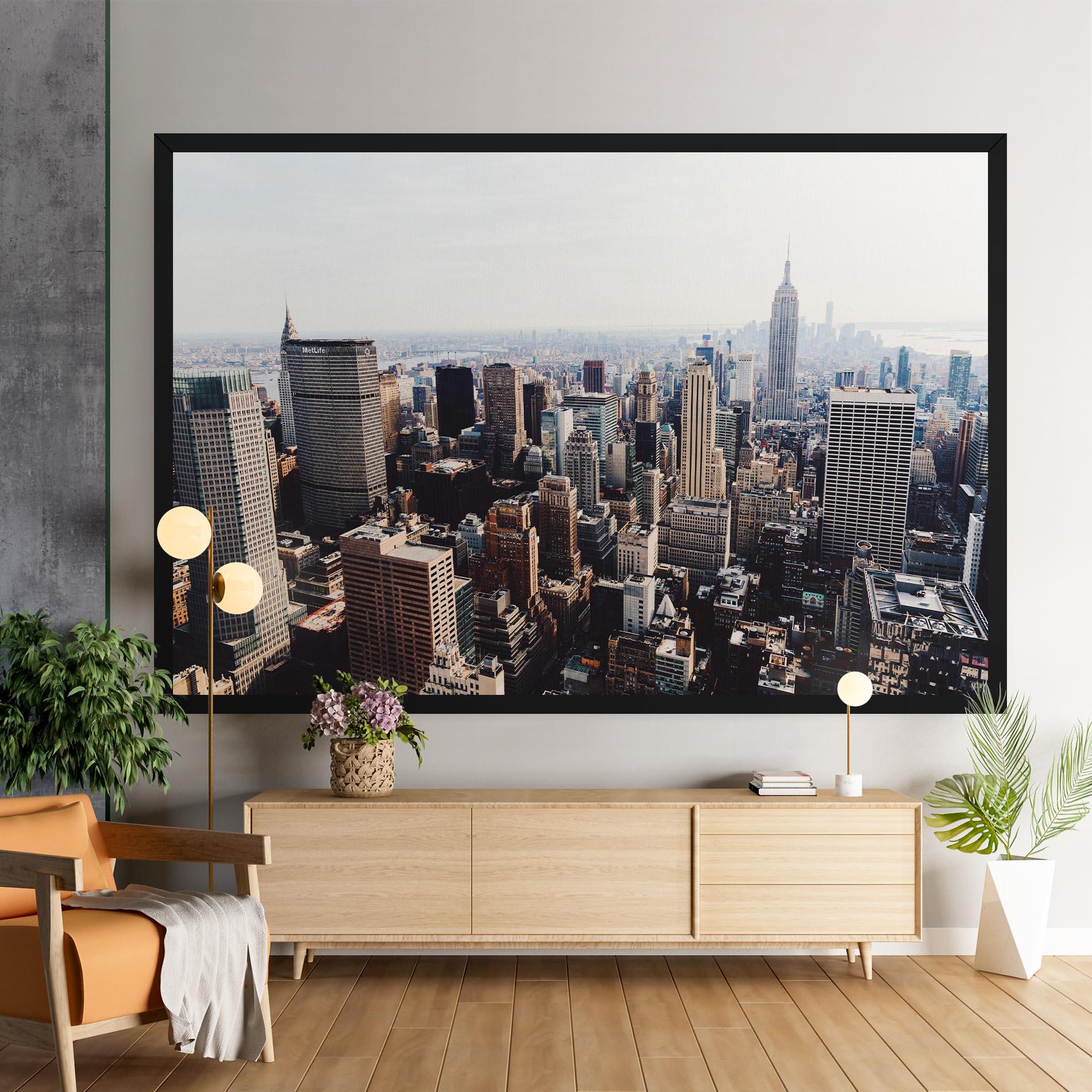 Obraz na Płótnie Building Mix View mockup 9