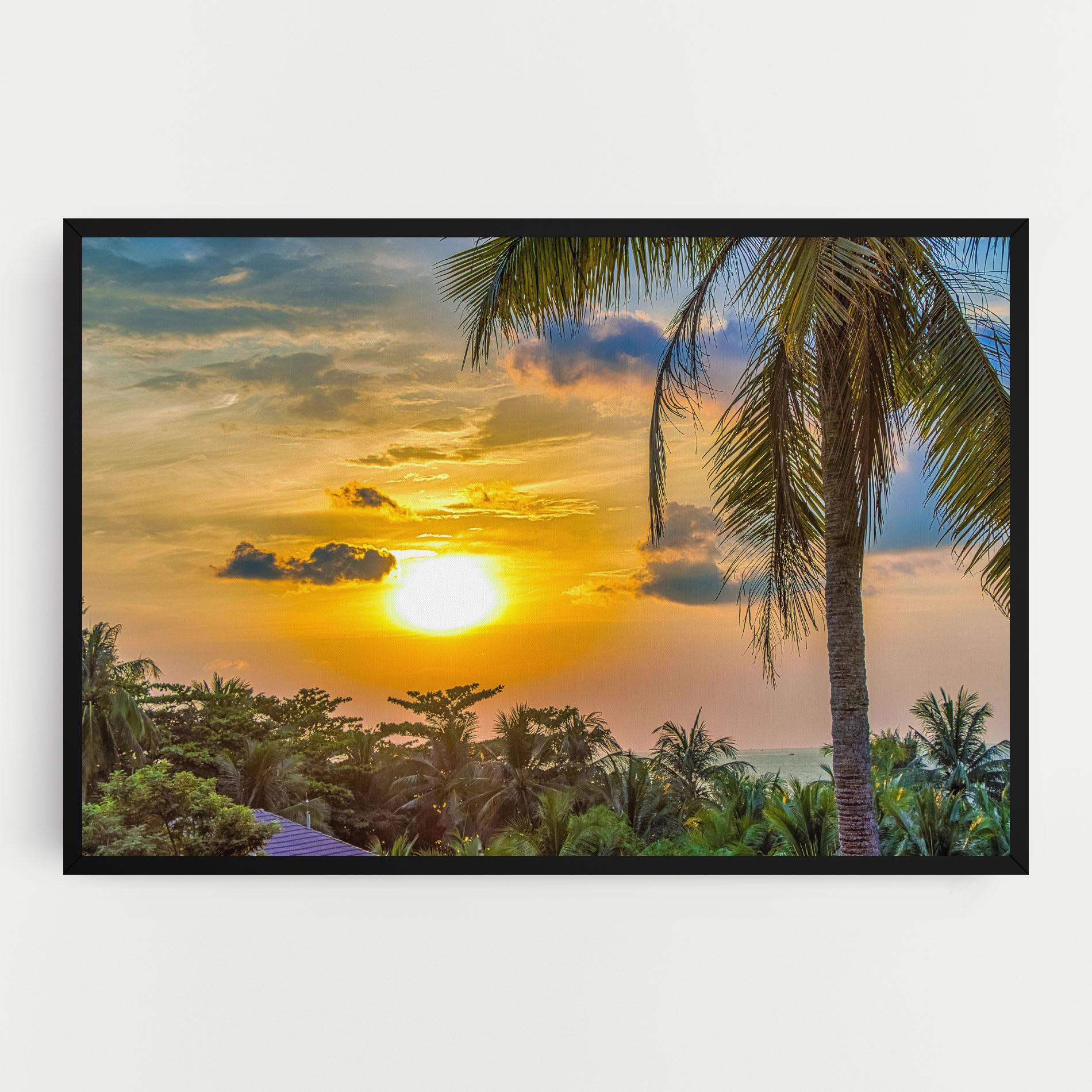 Obraz na Płótnie Summer View mockup 0