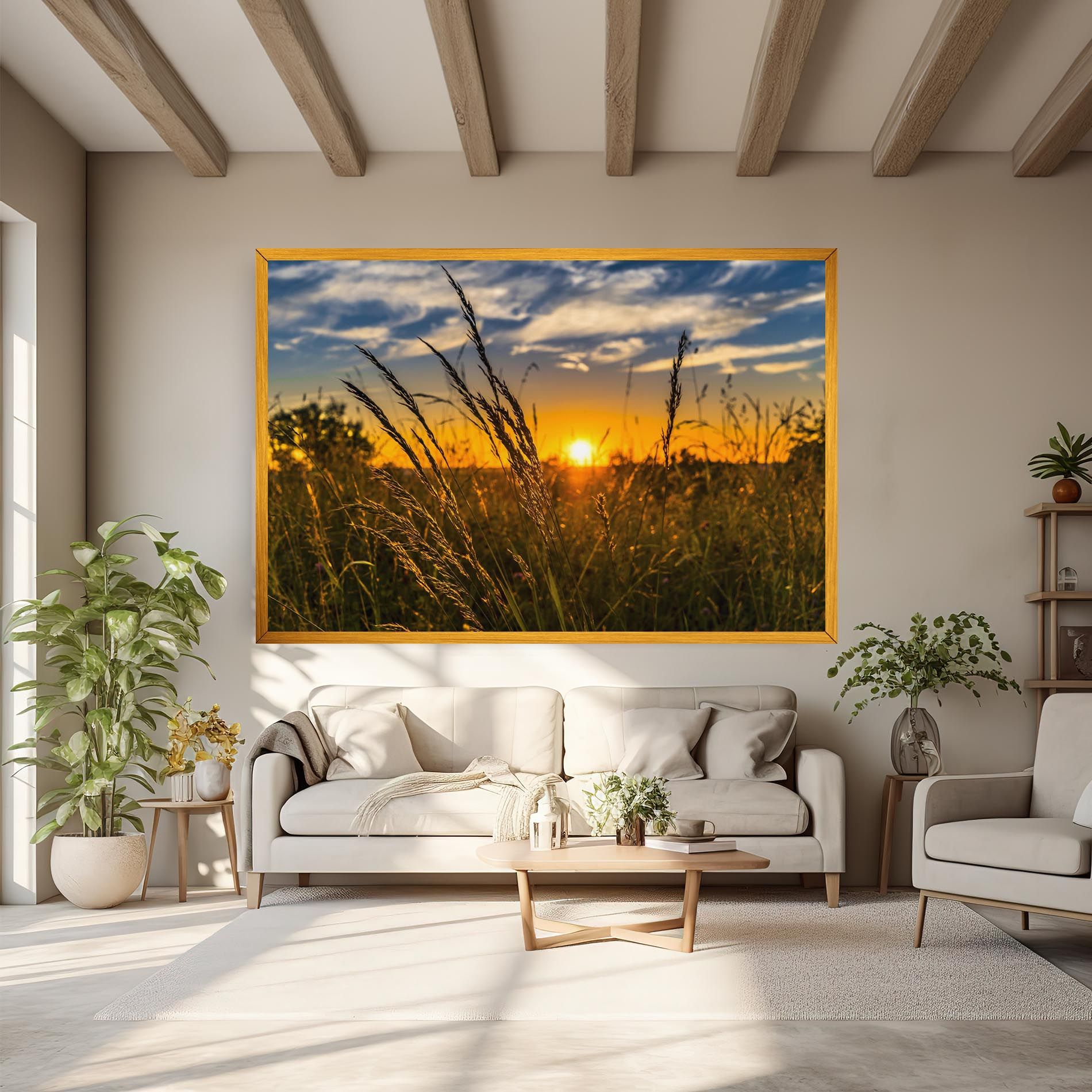 Wheat Sunset mockup 6