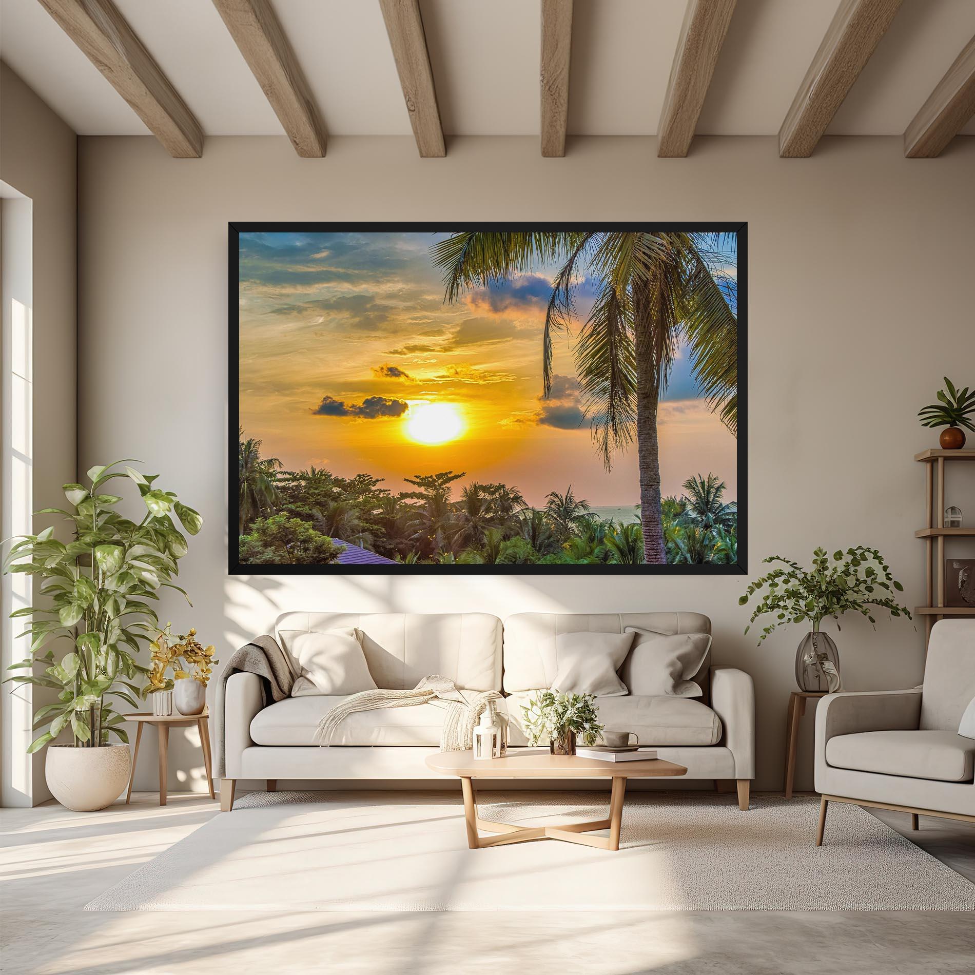 Obraz na Płótnie Summer View mockup 6