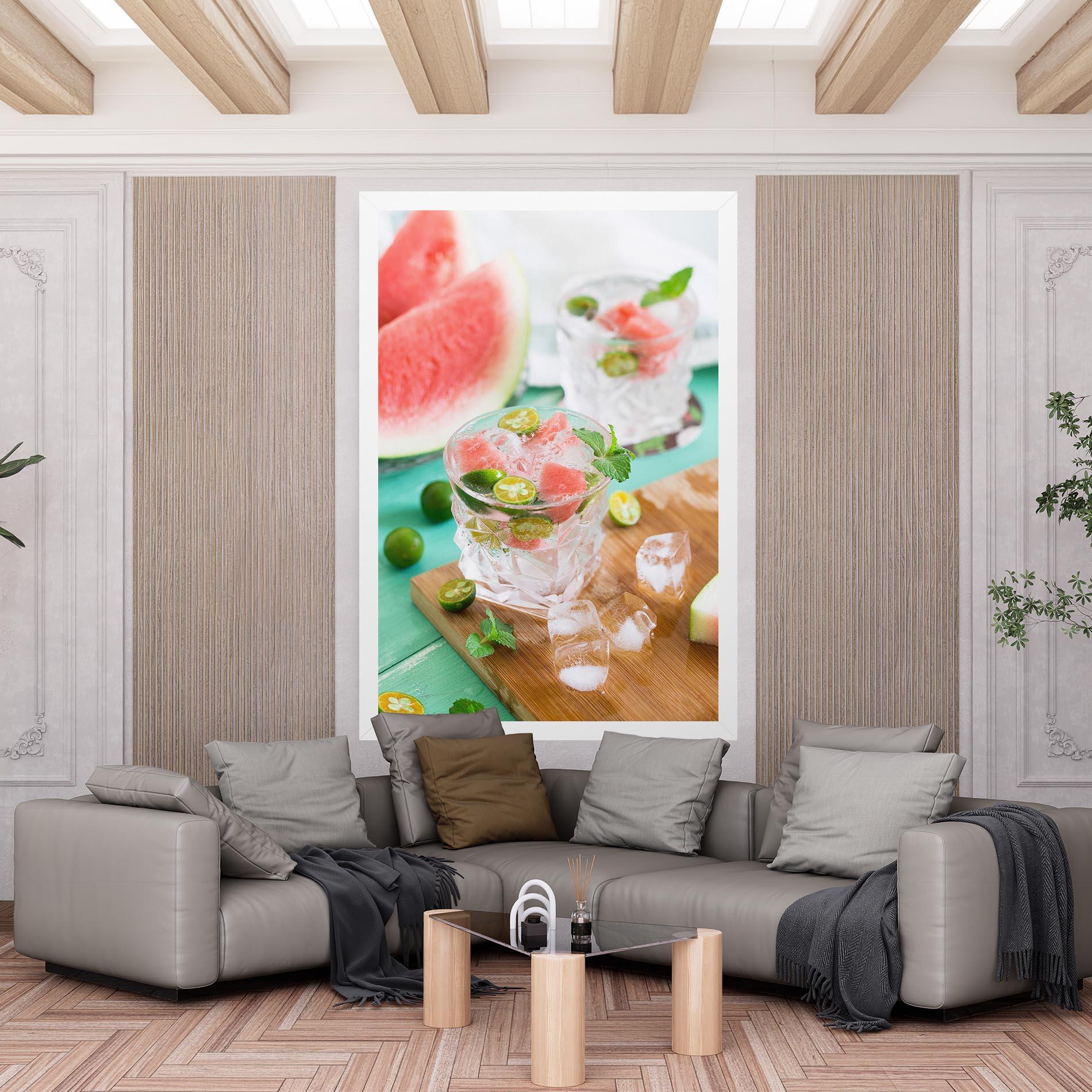 Obraz na Płótnie Summer Drink mockup 6