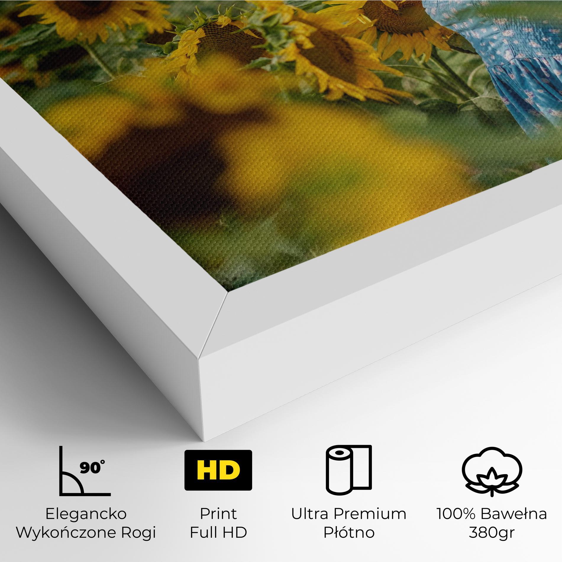 Obraz na Płótnie Model Posing mockup 4