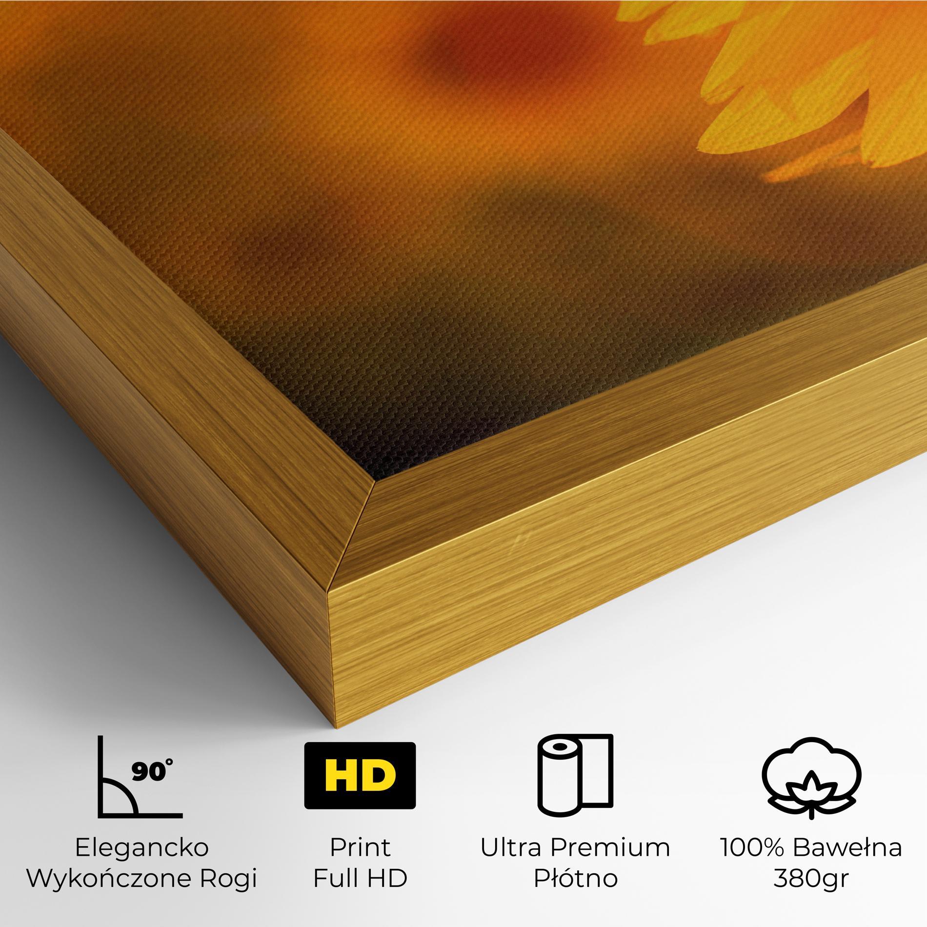 Obraz na Płótnie Sunflower mockup 4