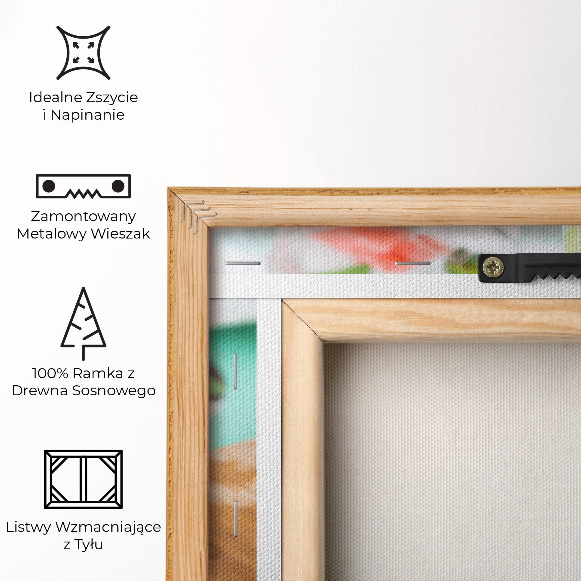 Obraz na Płótnie Summer Drink mockup 5