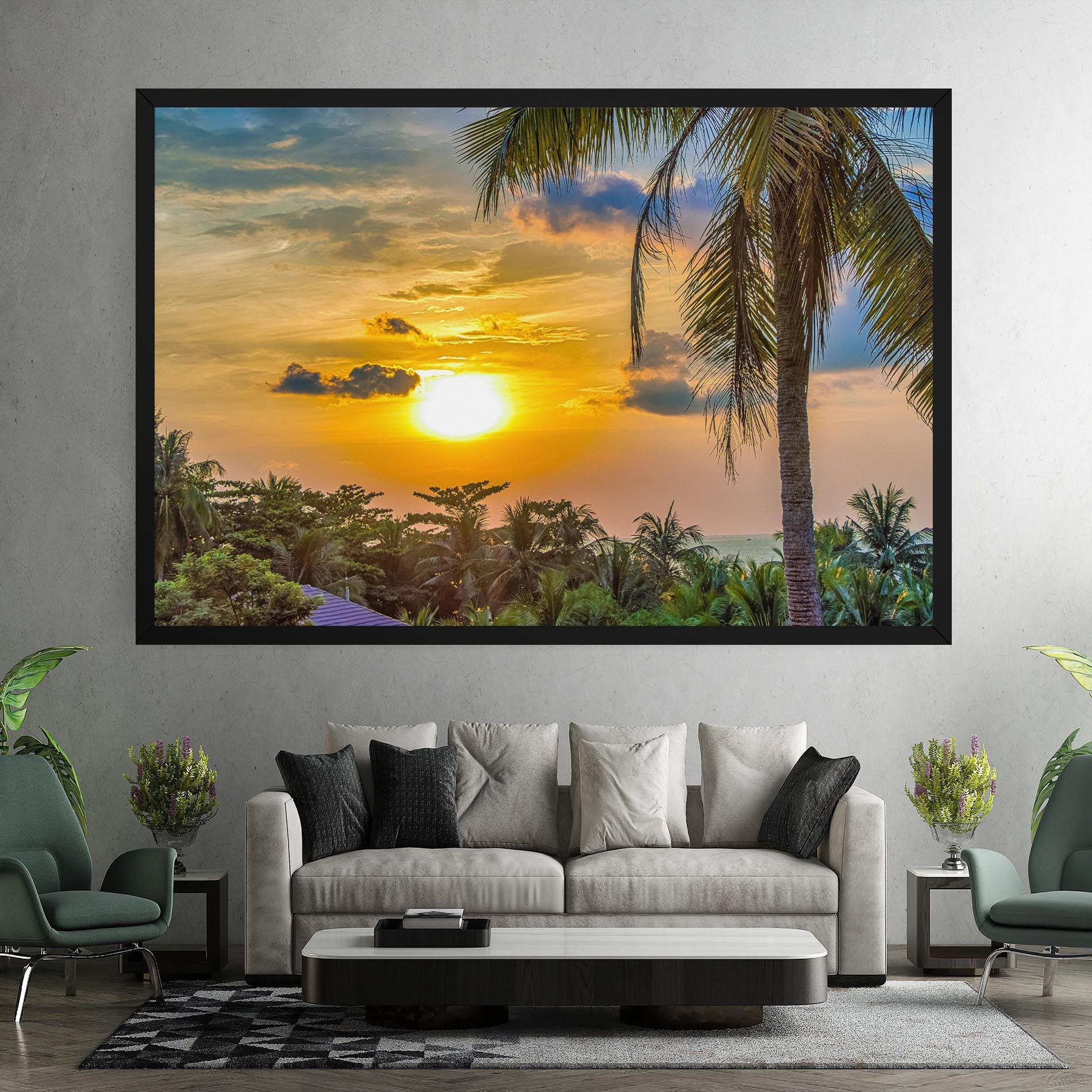 Obraz na Płótnie Summer View mockup 7