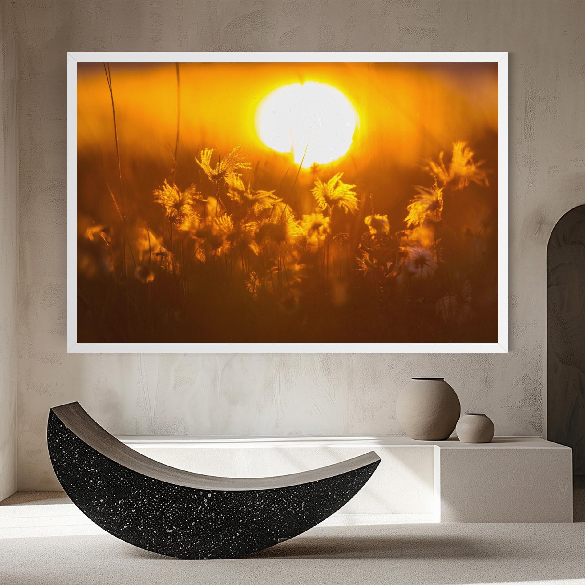 Obraz na Płótnie Wildflowers mockup 8