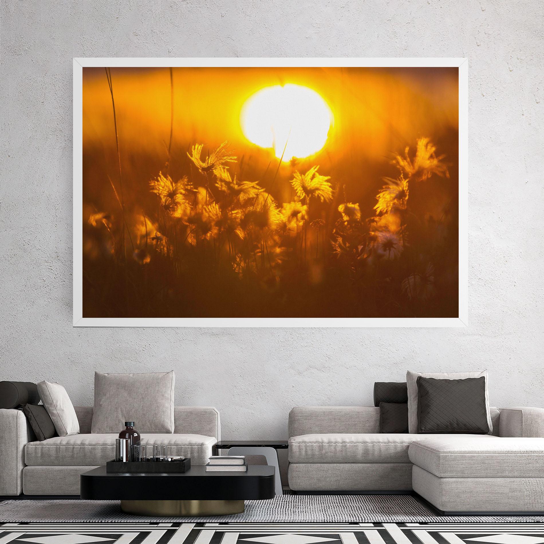 Obraz na Płótnie Wildflowers mockup 2