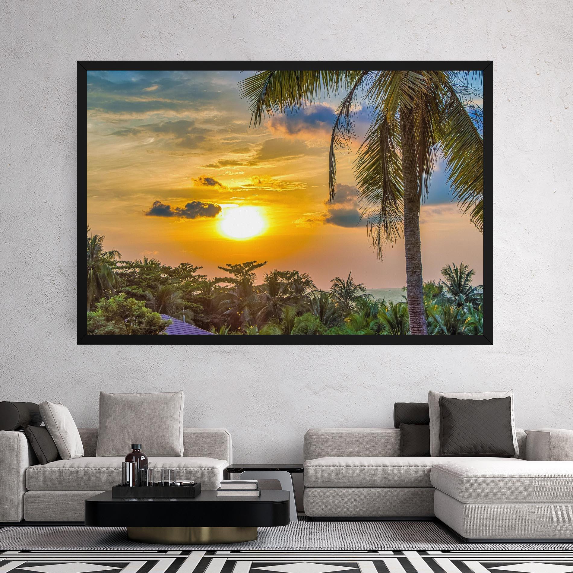 Obraz na Płótnie Summer View mockup 2