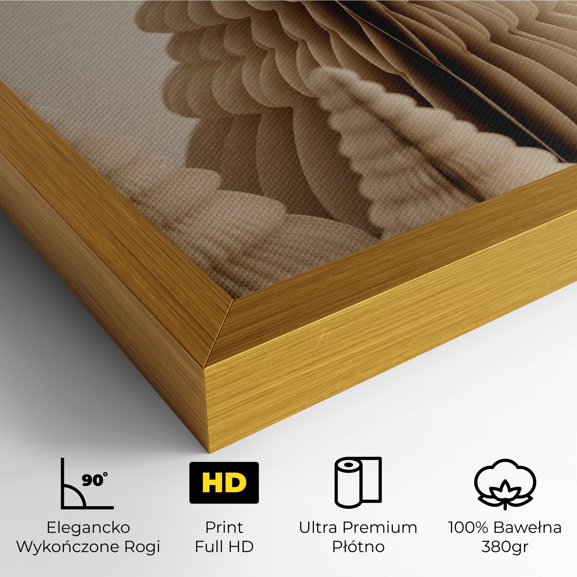 Obraz na Płótnie Paper Tree mockup 4