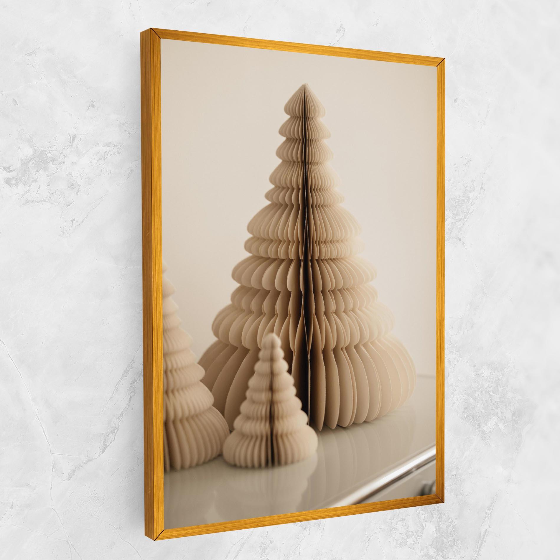 Obraz na Płótnie Paper Tree mockup 1