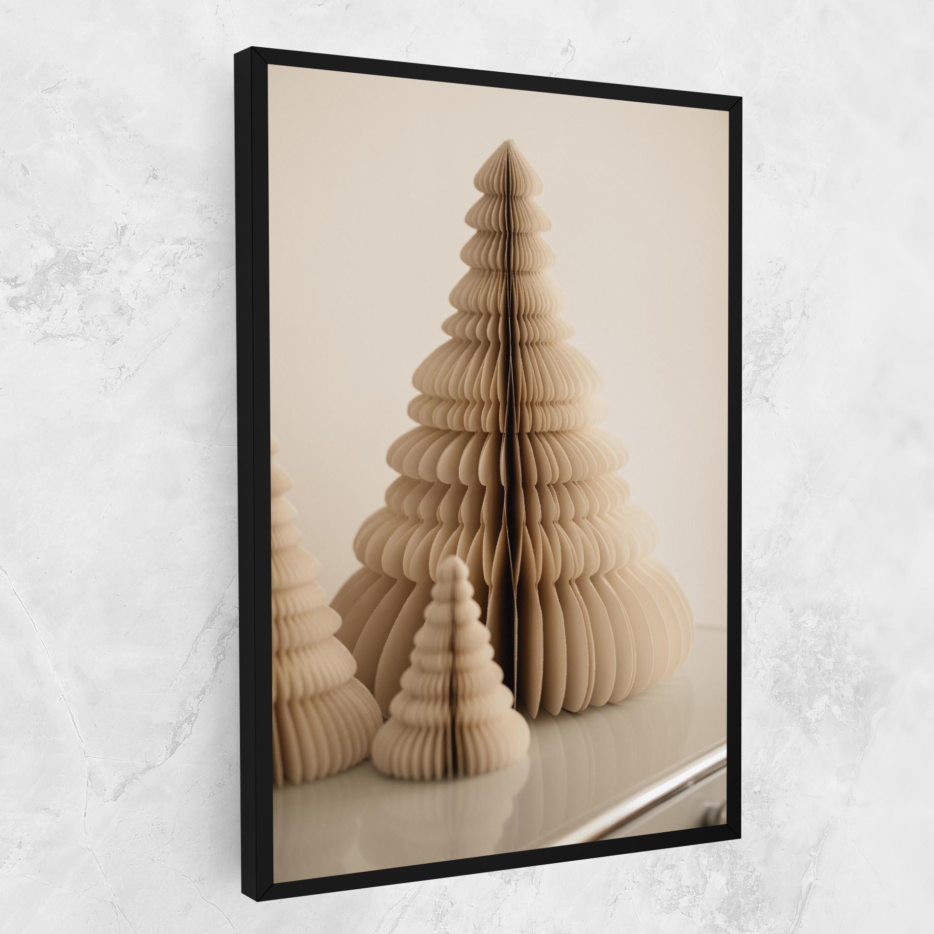 Obraz na Płótnie Paper Tree mockup 1