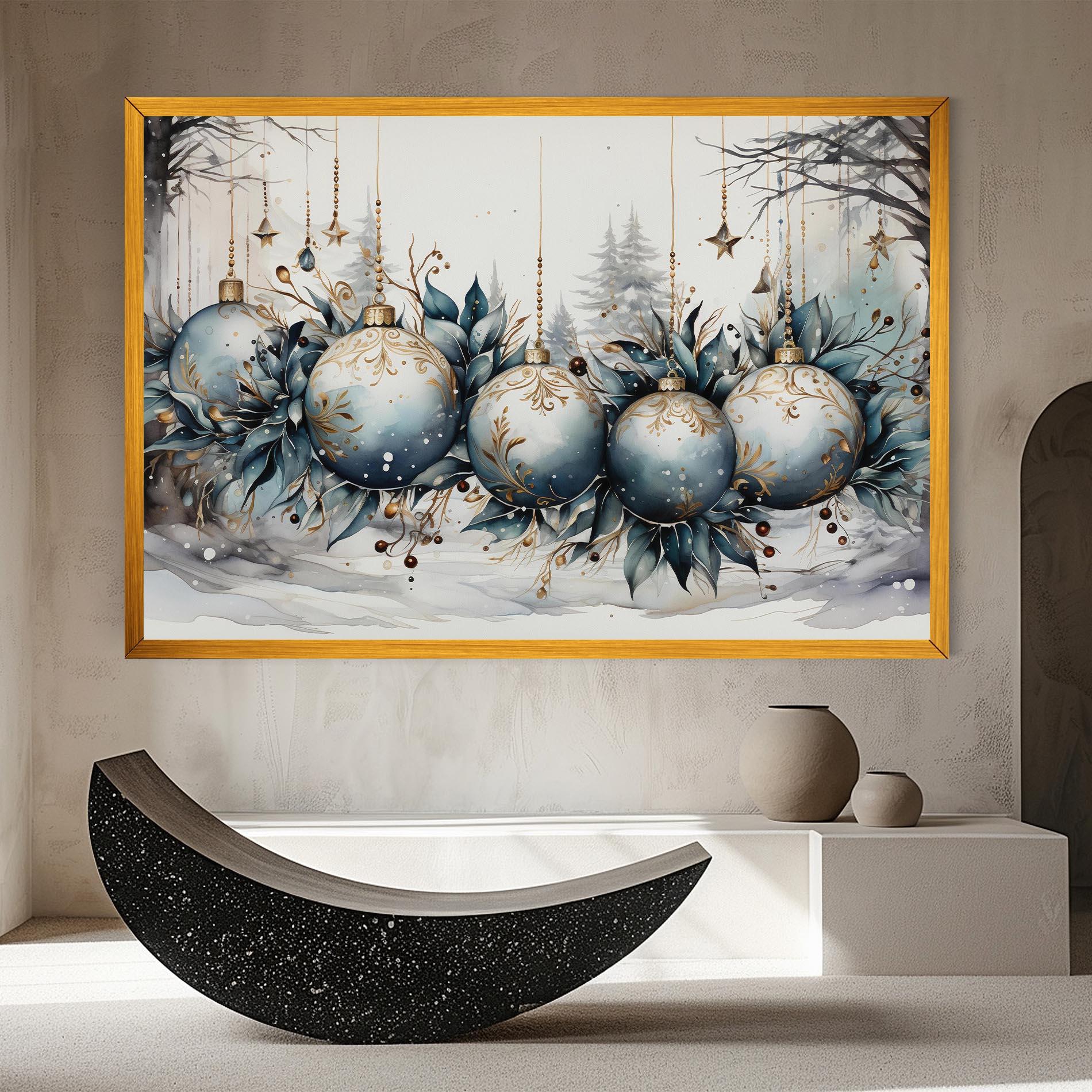 Obraz na Płótnie Christmas Paper mockup 8