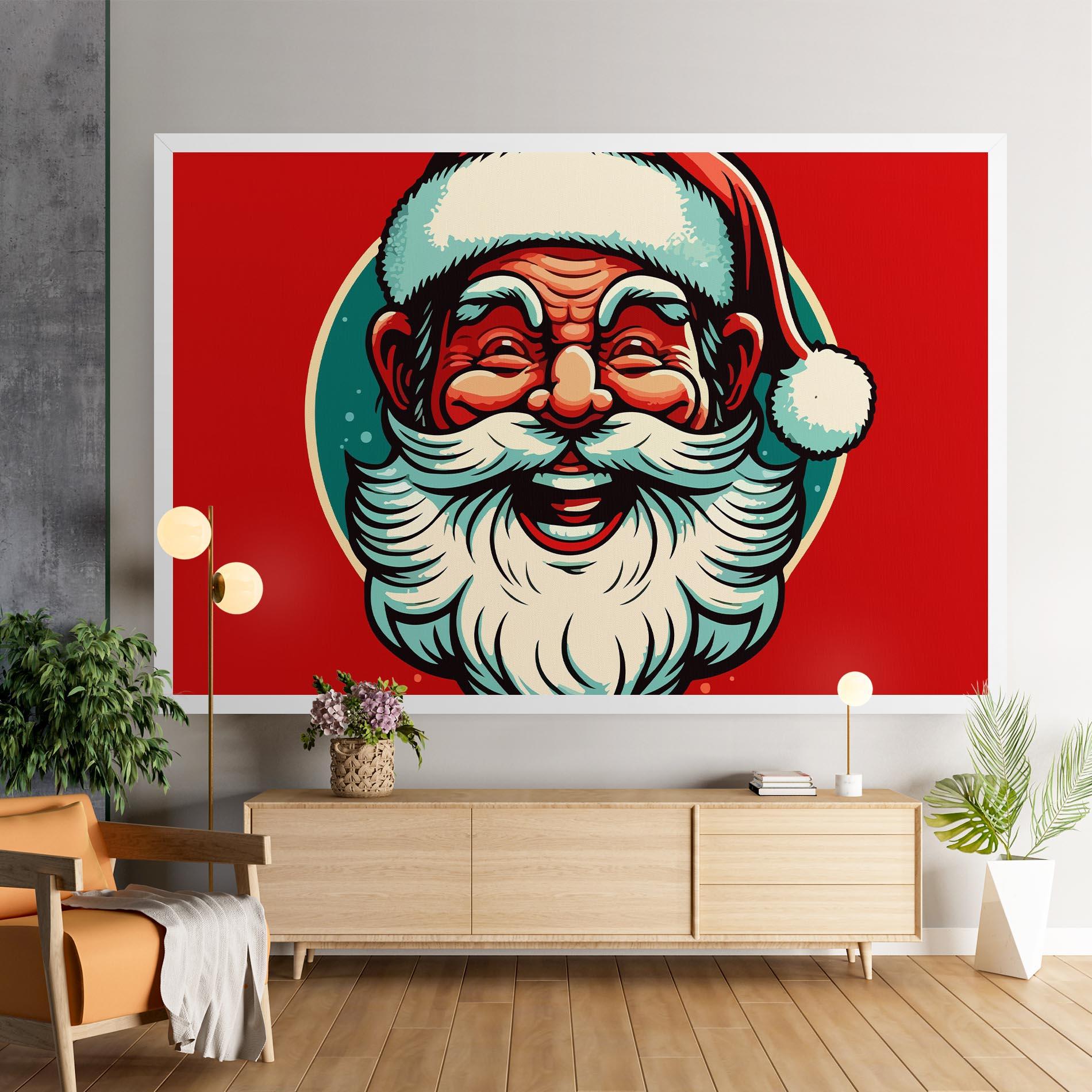 Obraz na Płótnie Crazy Smile mockup 9