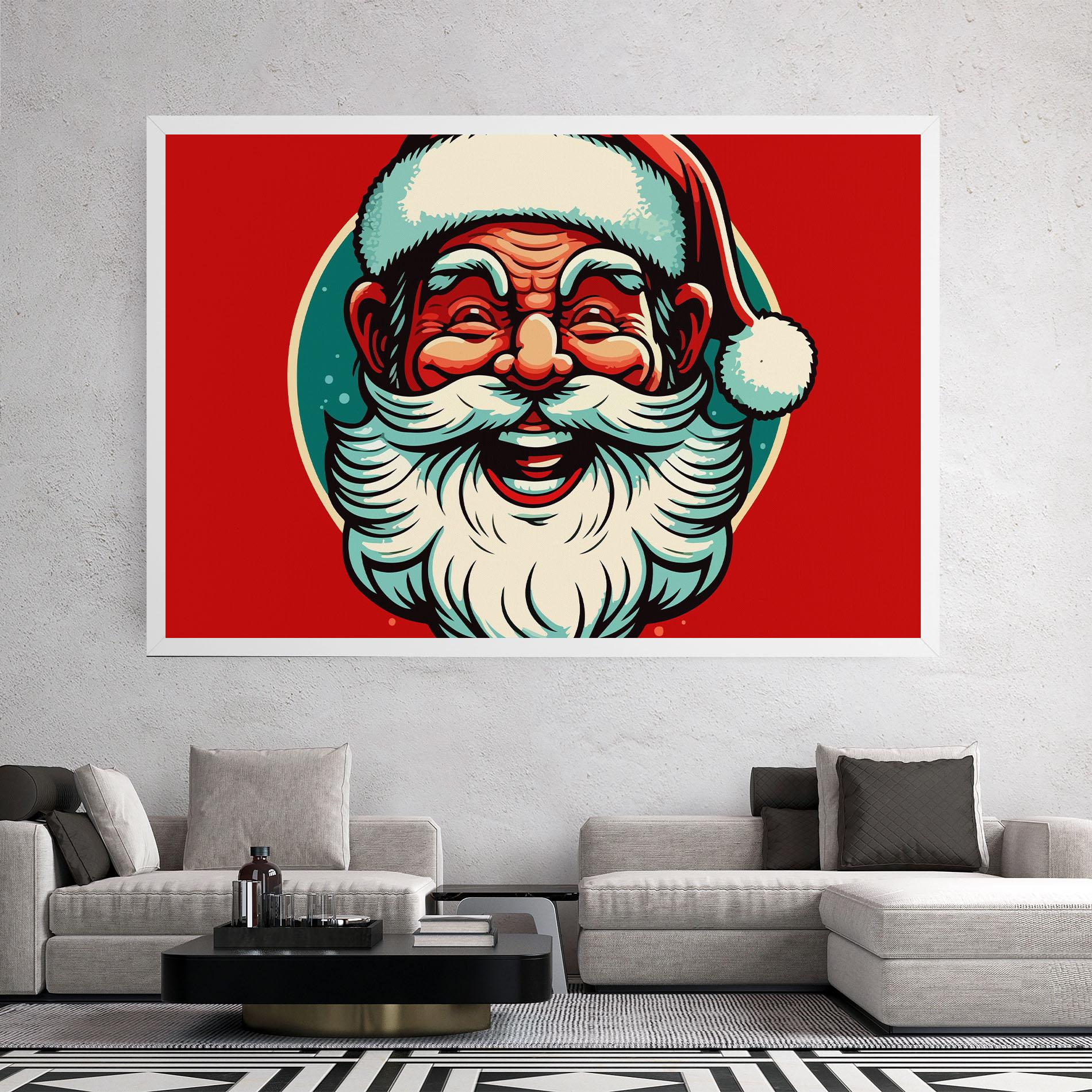 Obraz na Płótnie Crazy Smile mockup 2