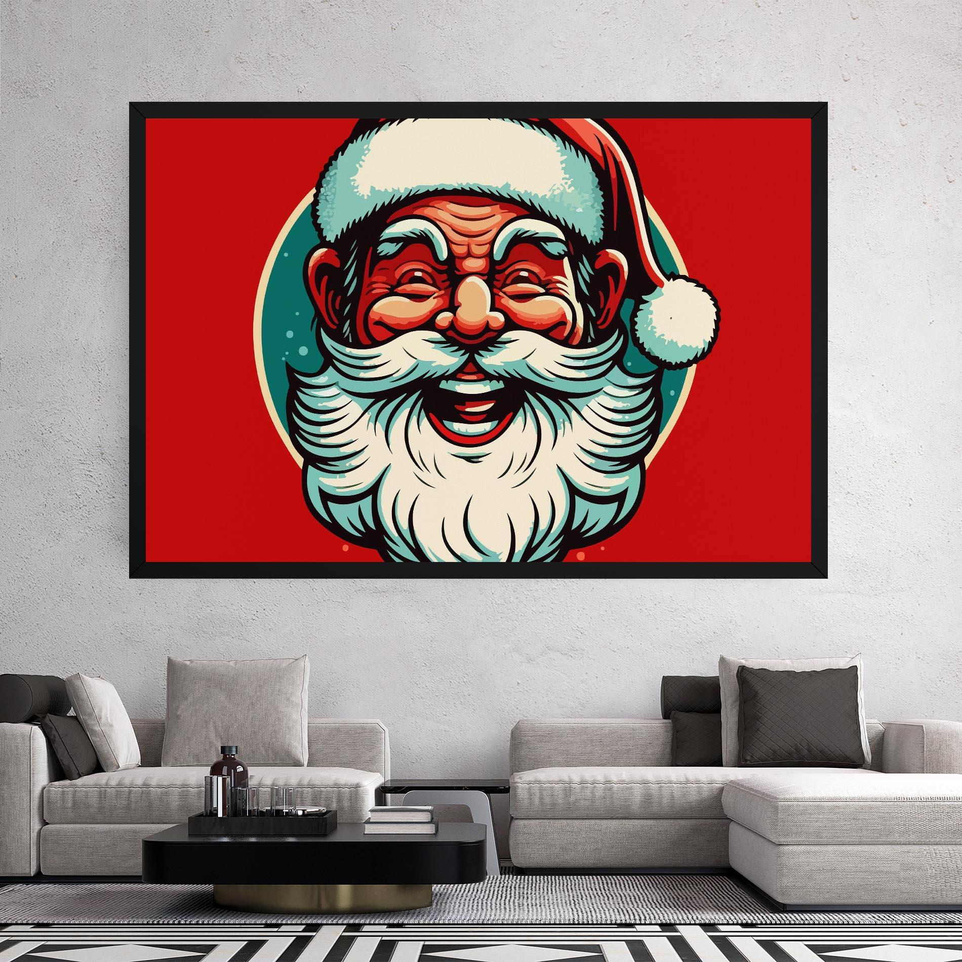 Obraz na Płótnie Crazy Smile mockup 2