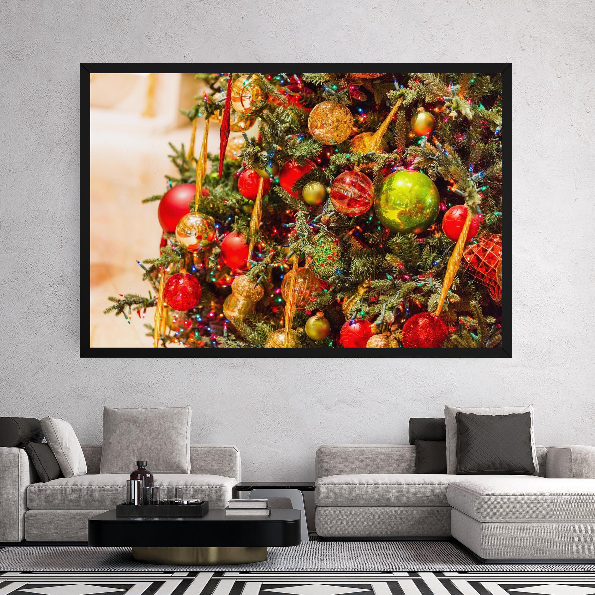 Obraz na Płótnie Multicolor Ornaments mockup 2