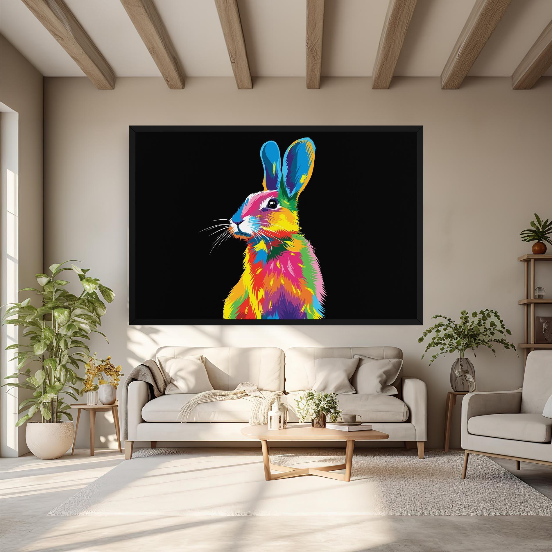 Obraz na Płótnie Color Mix Easter mockup 6