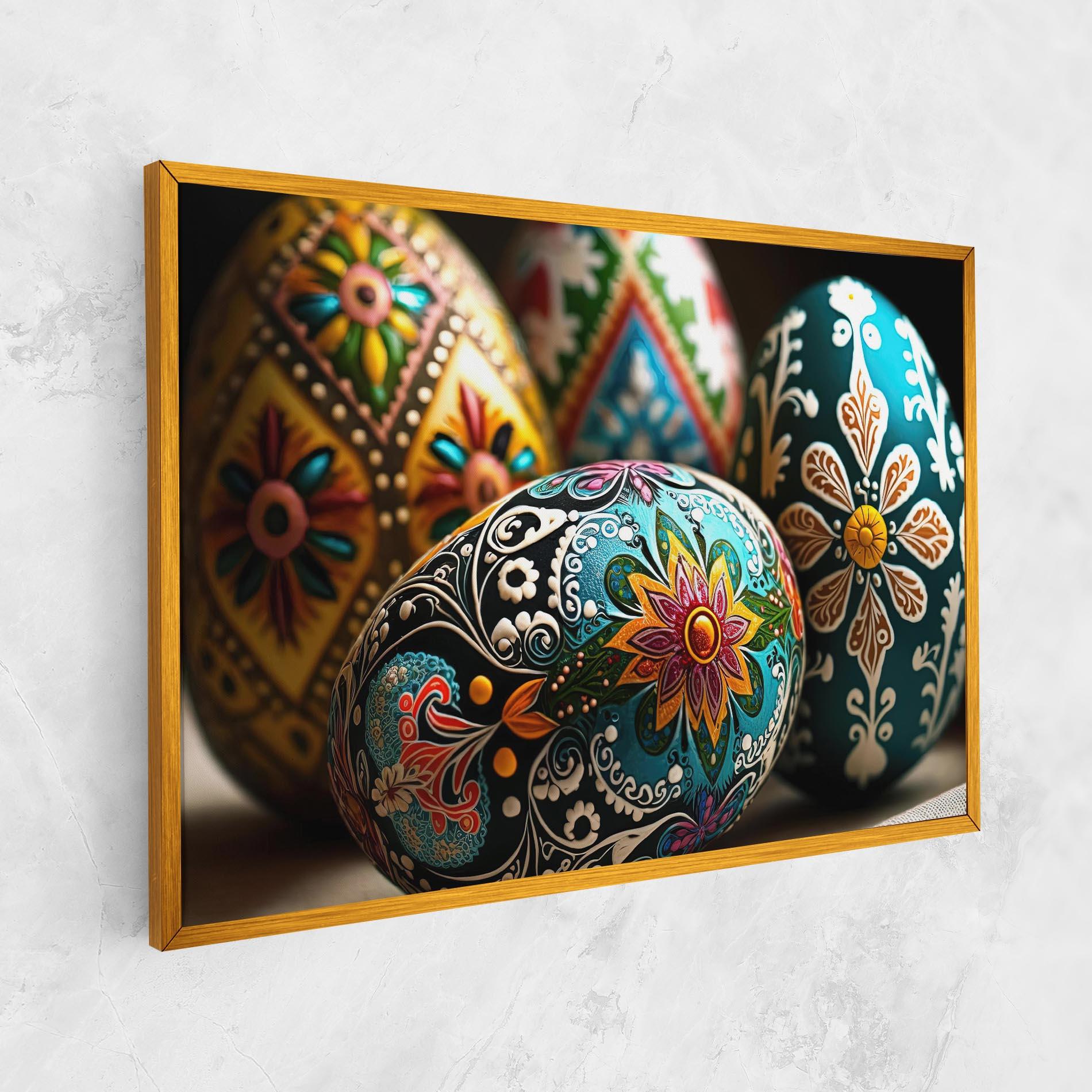 Obraz na Płótnie Easter Eggs Ornament mockup 1