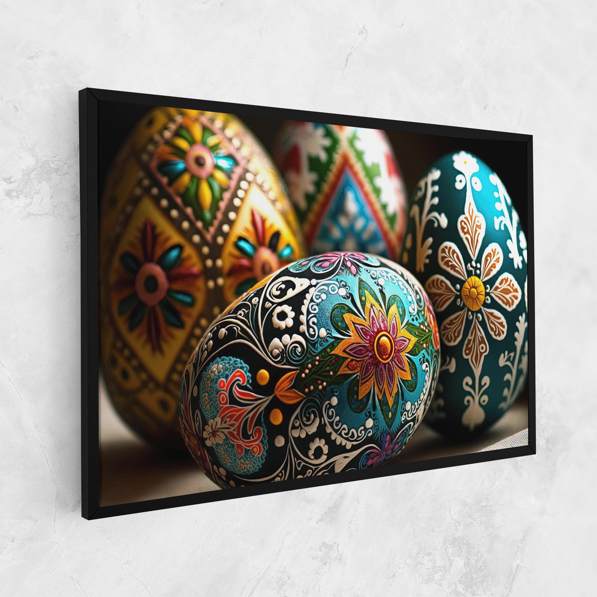 Obraz na Płótnie Easter Eggs Ornament mockup 1