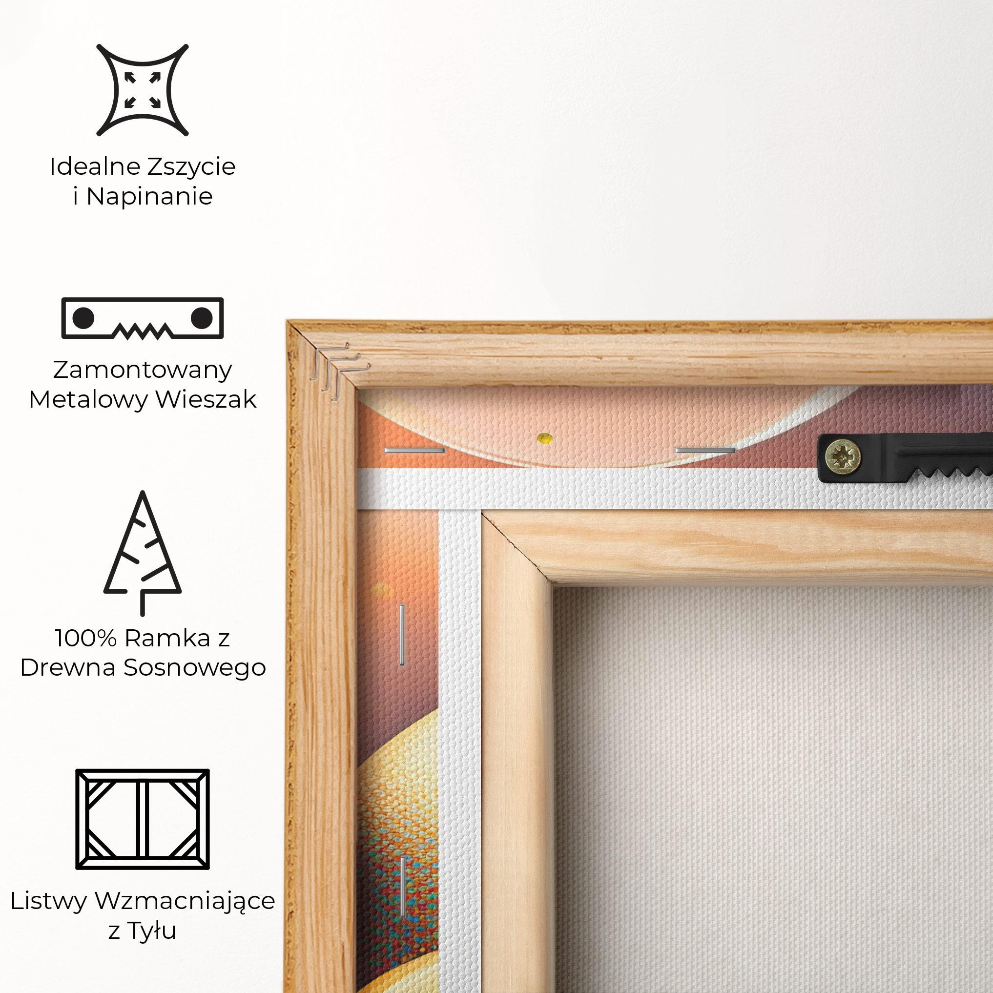 Obraz na Płótnie Big Blue Easter Egg mockup 5