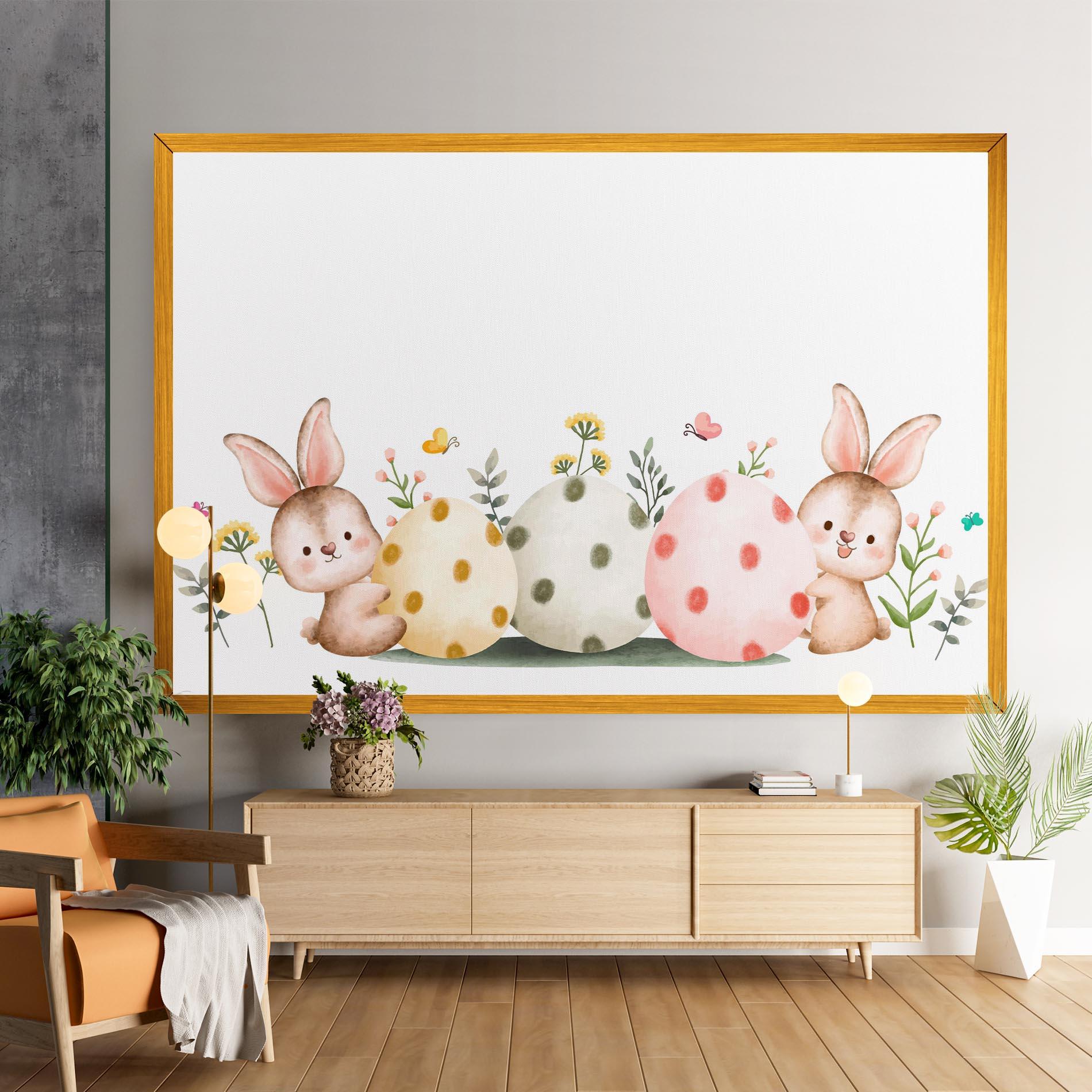 Obraz na Płótnie Butterfly Rabbit mockup 9