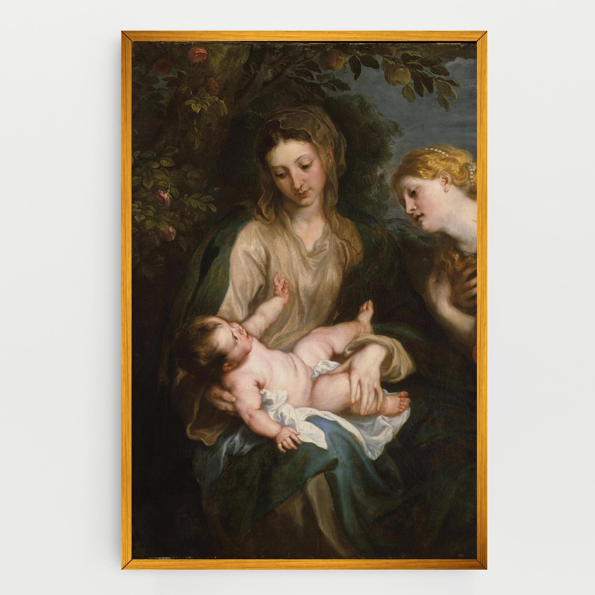 Obraz na Płótnie Looking At Baby mockup 0