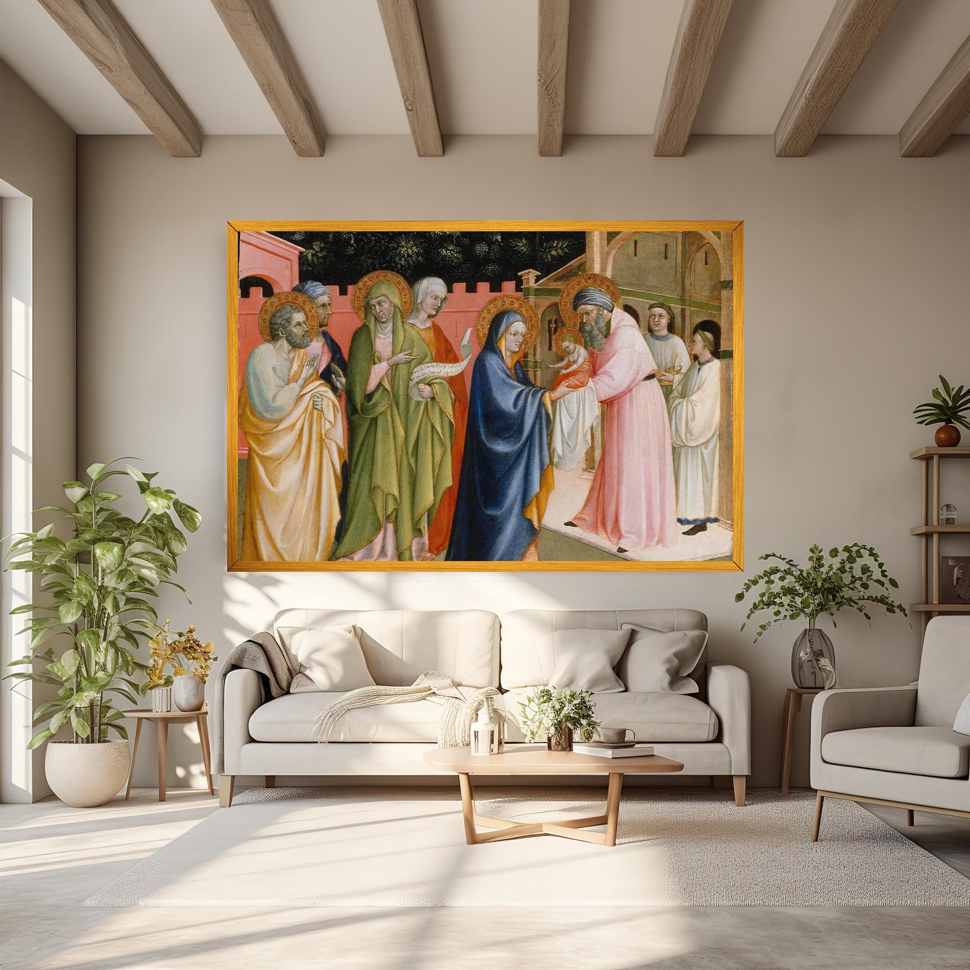 Obraz na Płótnie Healing Touch mockup 6