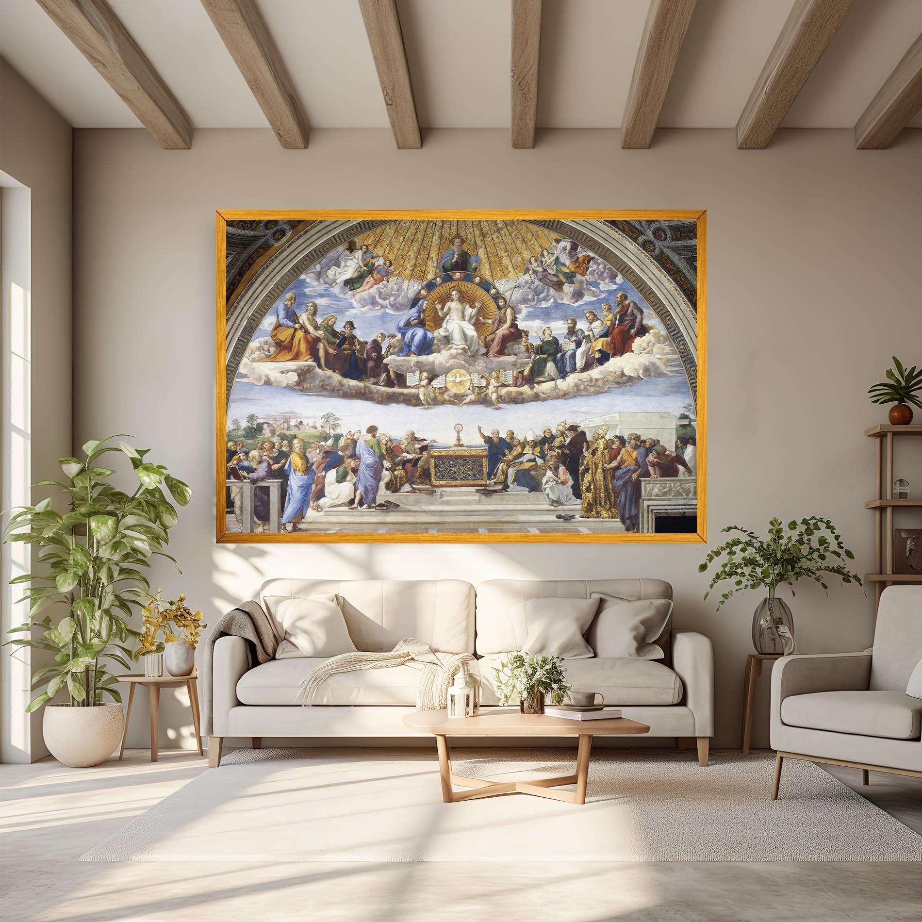 Obraz na Płótnie Holy Light mockup 6