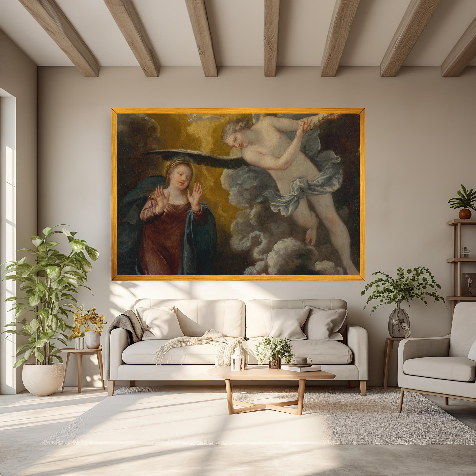 Obraz na Płótnie Religious Angel mockup 6