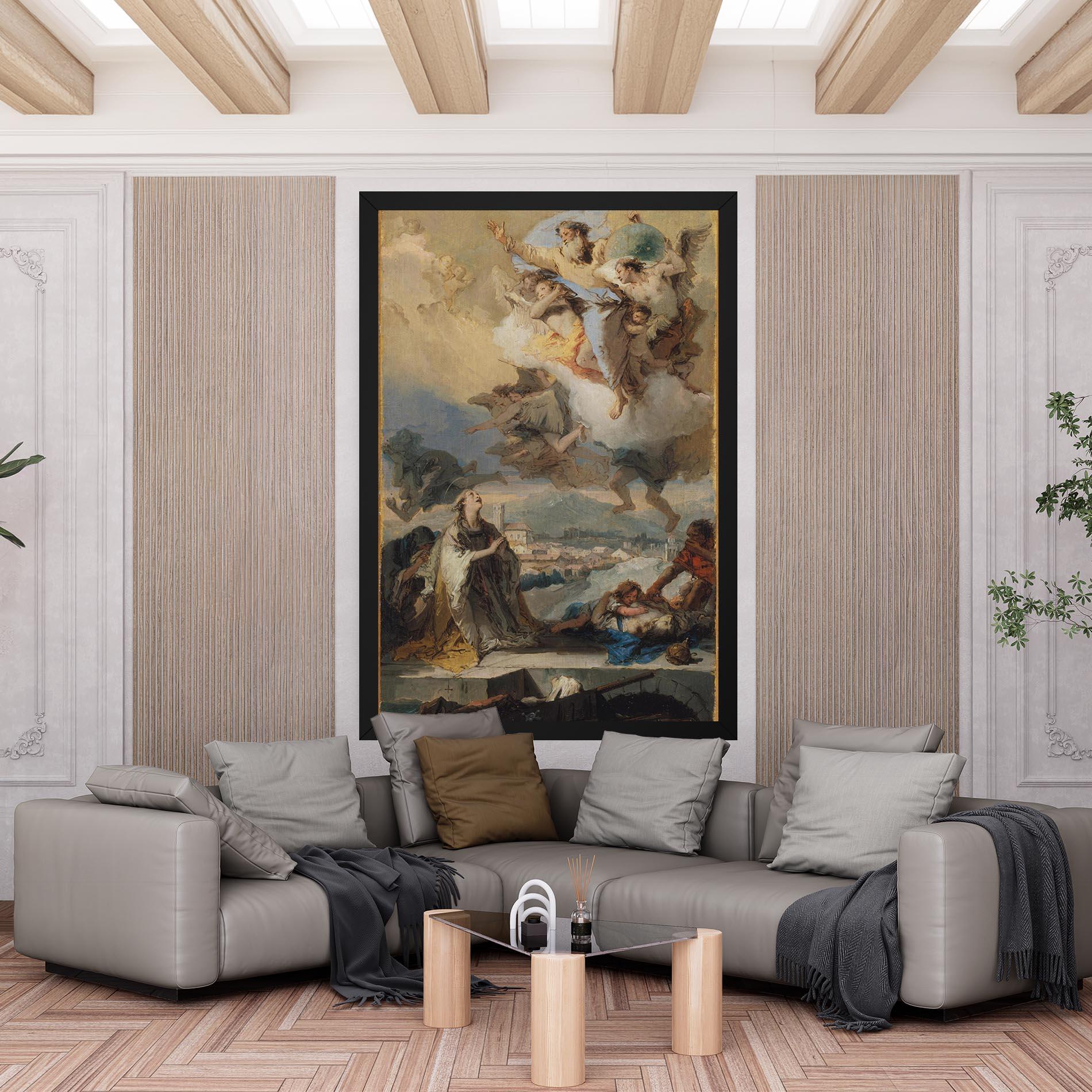 Obraz na Płótnie Sky Angel Art mockup 6