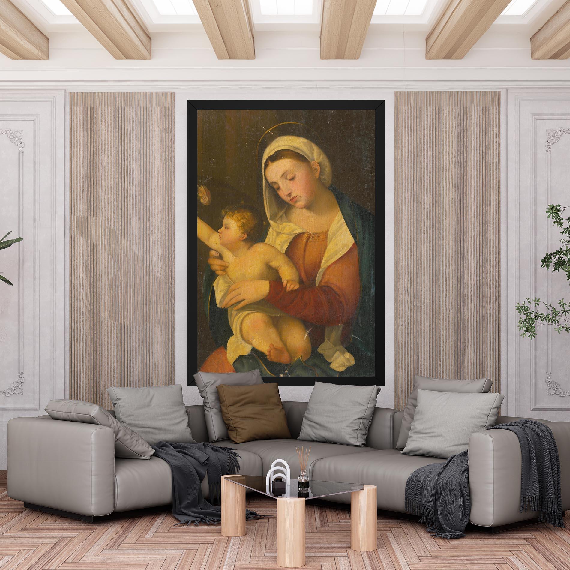 Obraz na Płótnie Yellow Light Baby mockup 6