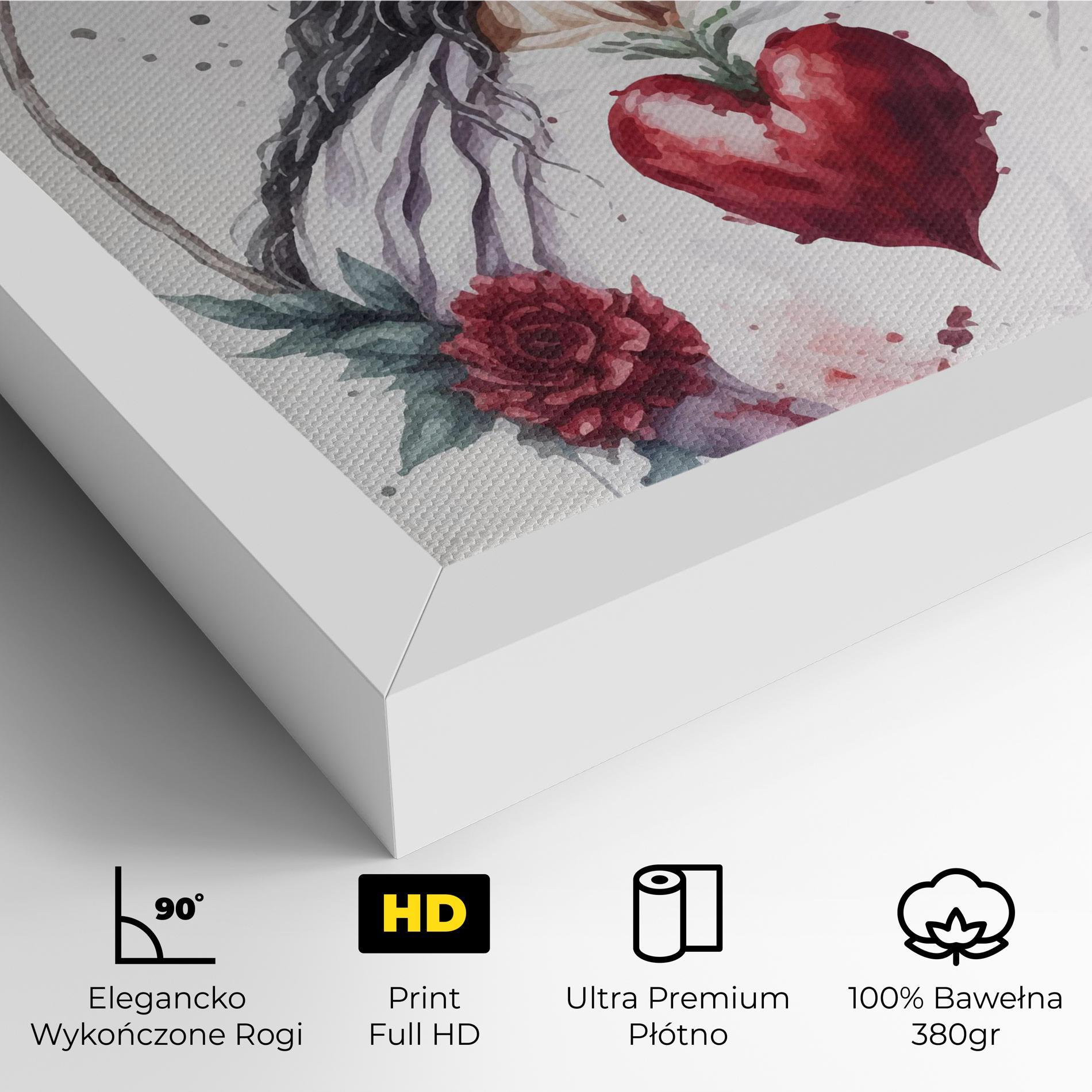 Obraz na Płótnie Jesus Heart mockup 4