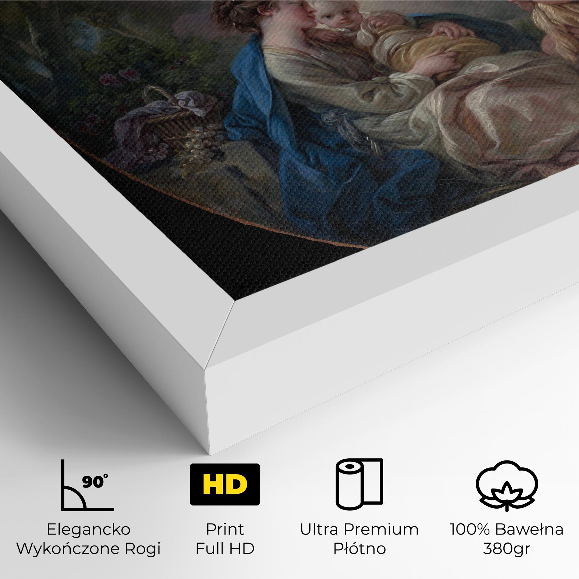 Obraz na Płótnie Religious Circle mockup 4