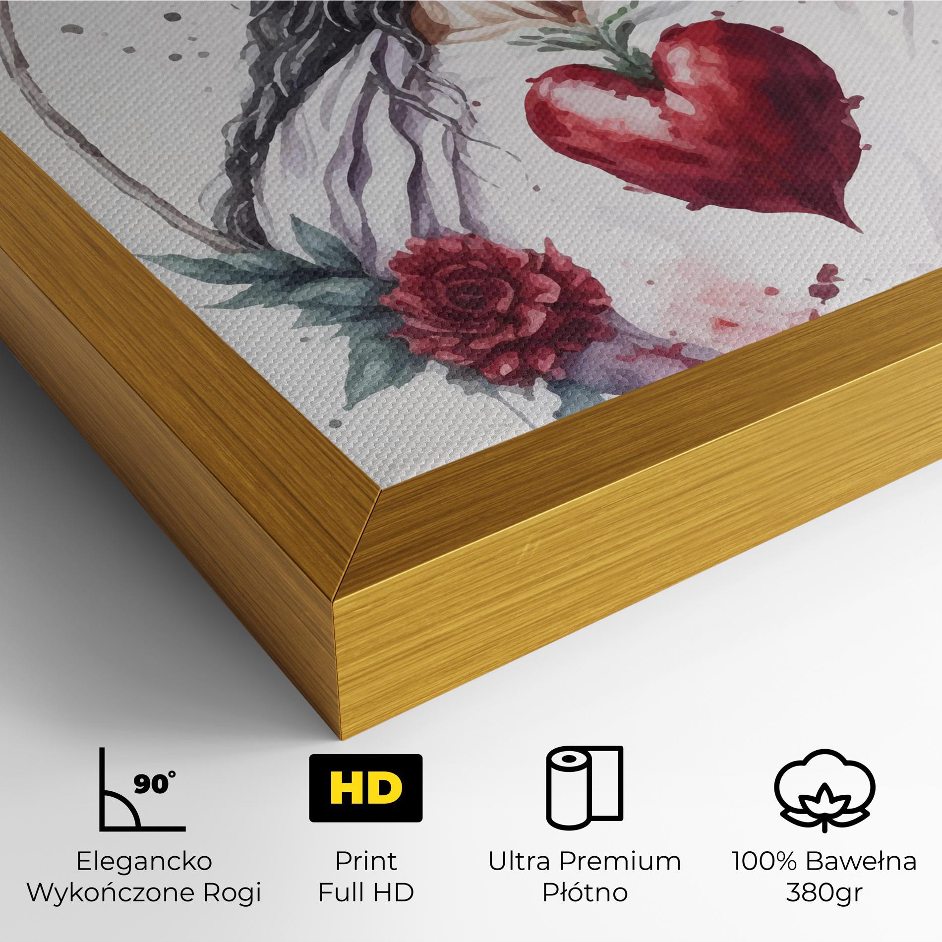 Obraz na Płótnie Jesus Heart mockup 4