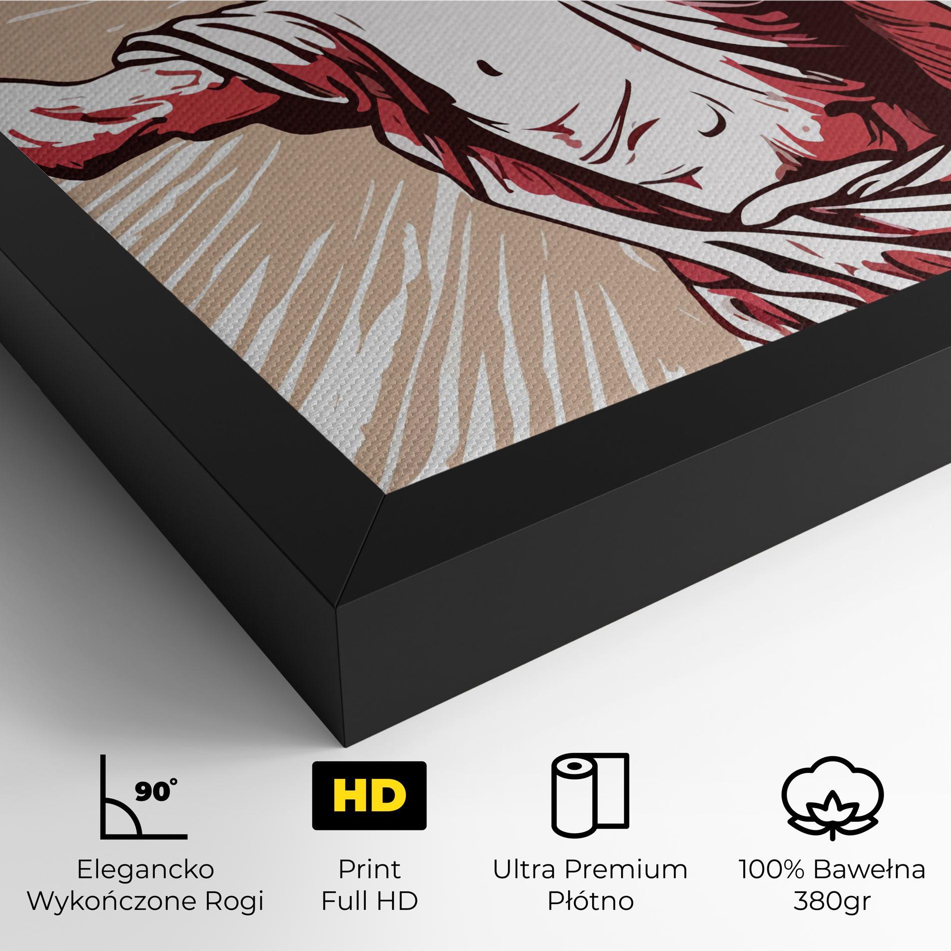 Obraz na Płótnie Artistic Jesus mockup 4