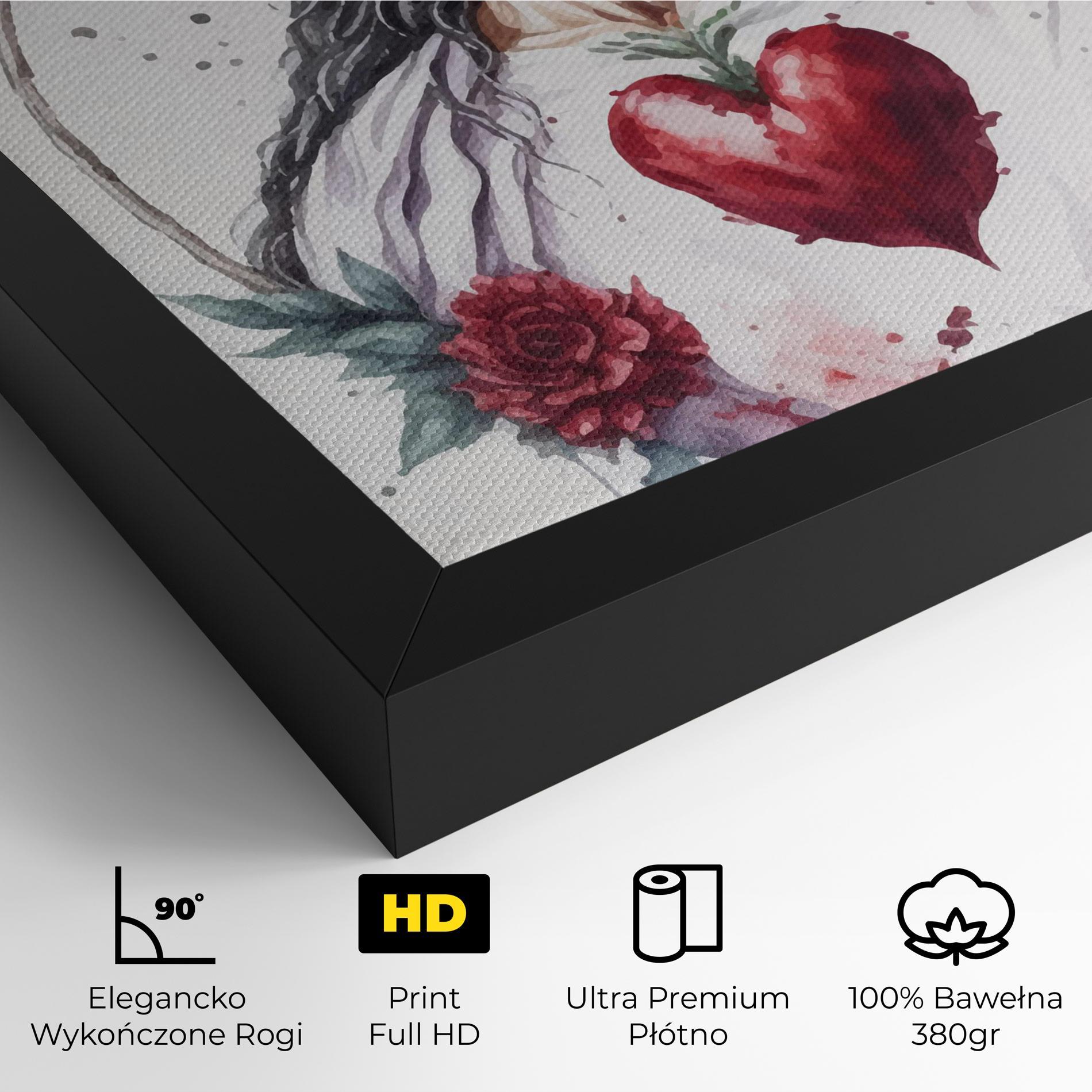 Obraz na Płótnie Jesus Heart mockup 4