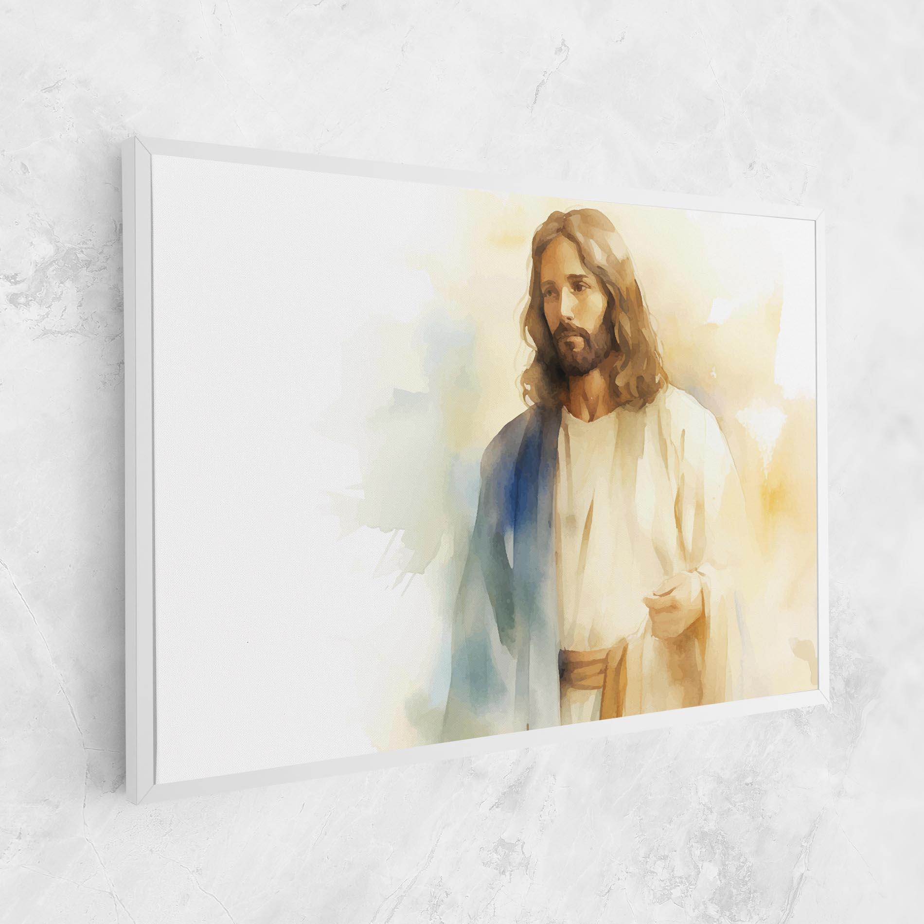 Obraz na Płótnie Jesus Light Art mockup 1