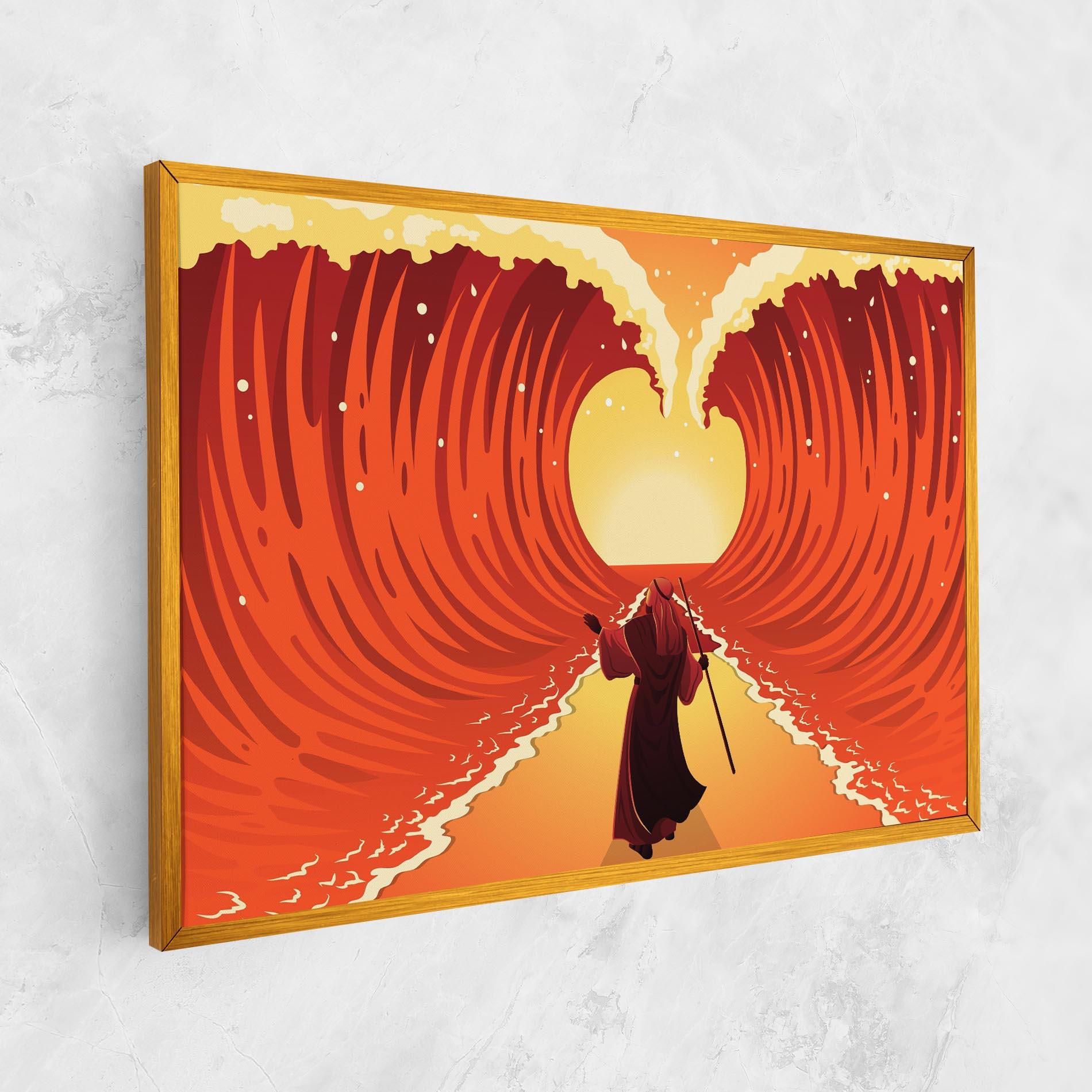 Obraz na Płótnie Moses mockup 1