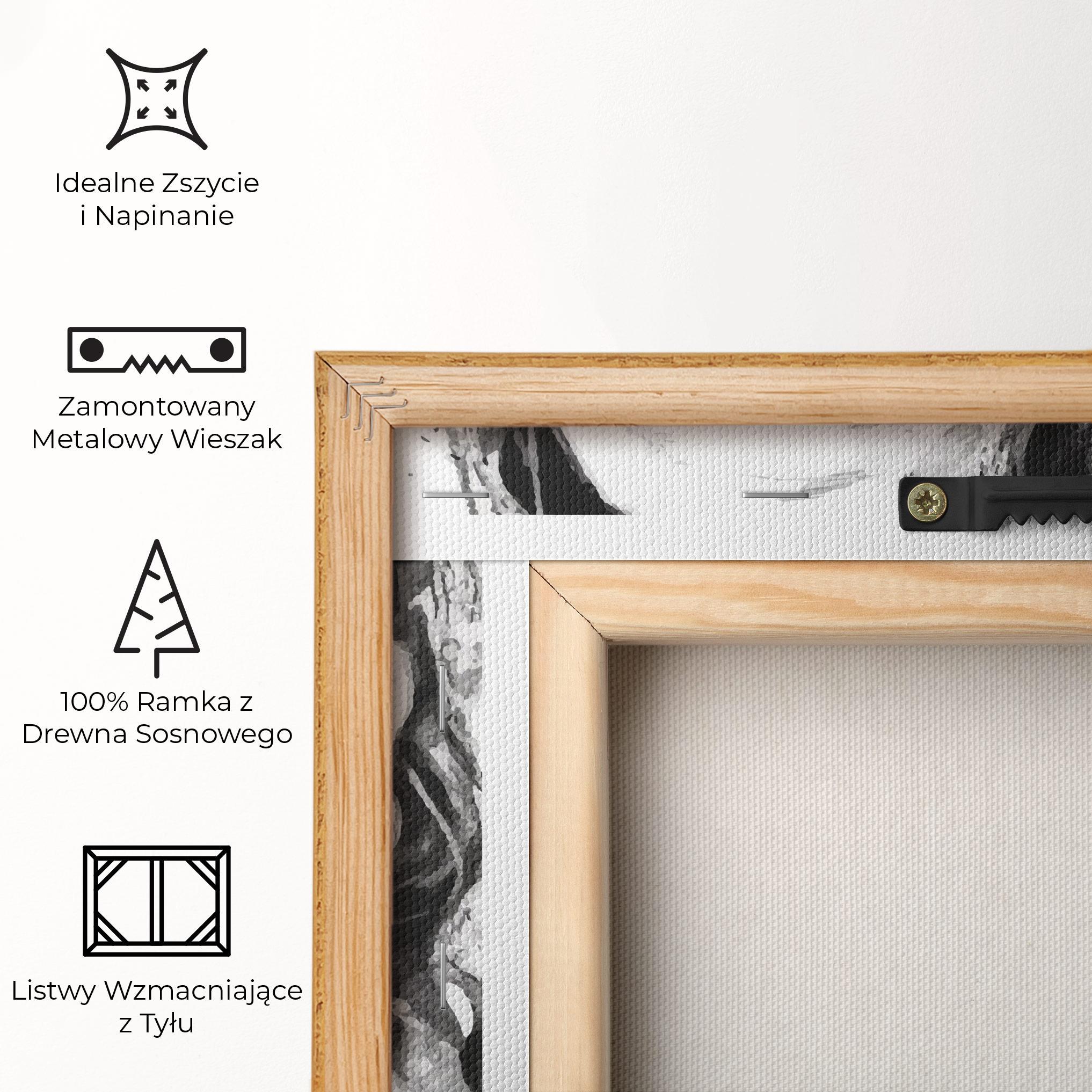 Obraz na Płótnie Jesus Drawing mockup 5