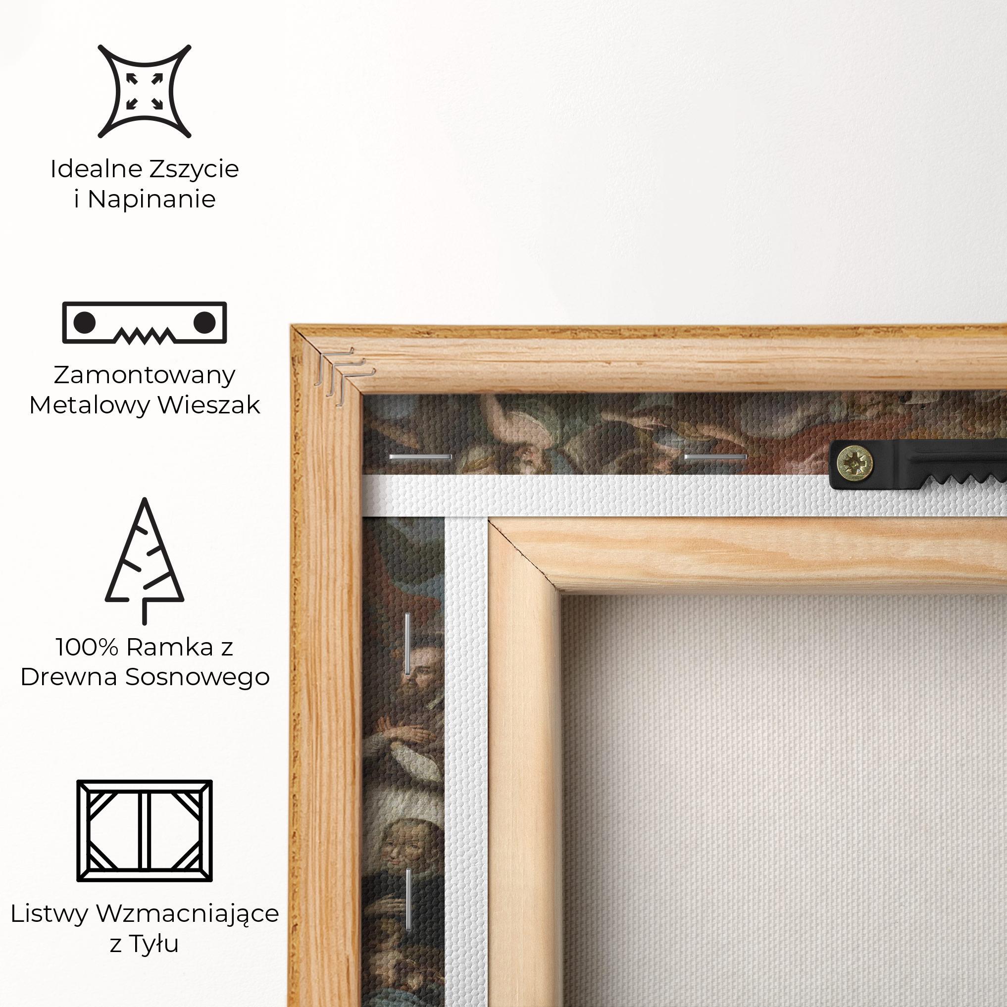 Obraz na Płótnie On The Cross mockup 5