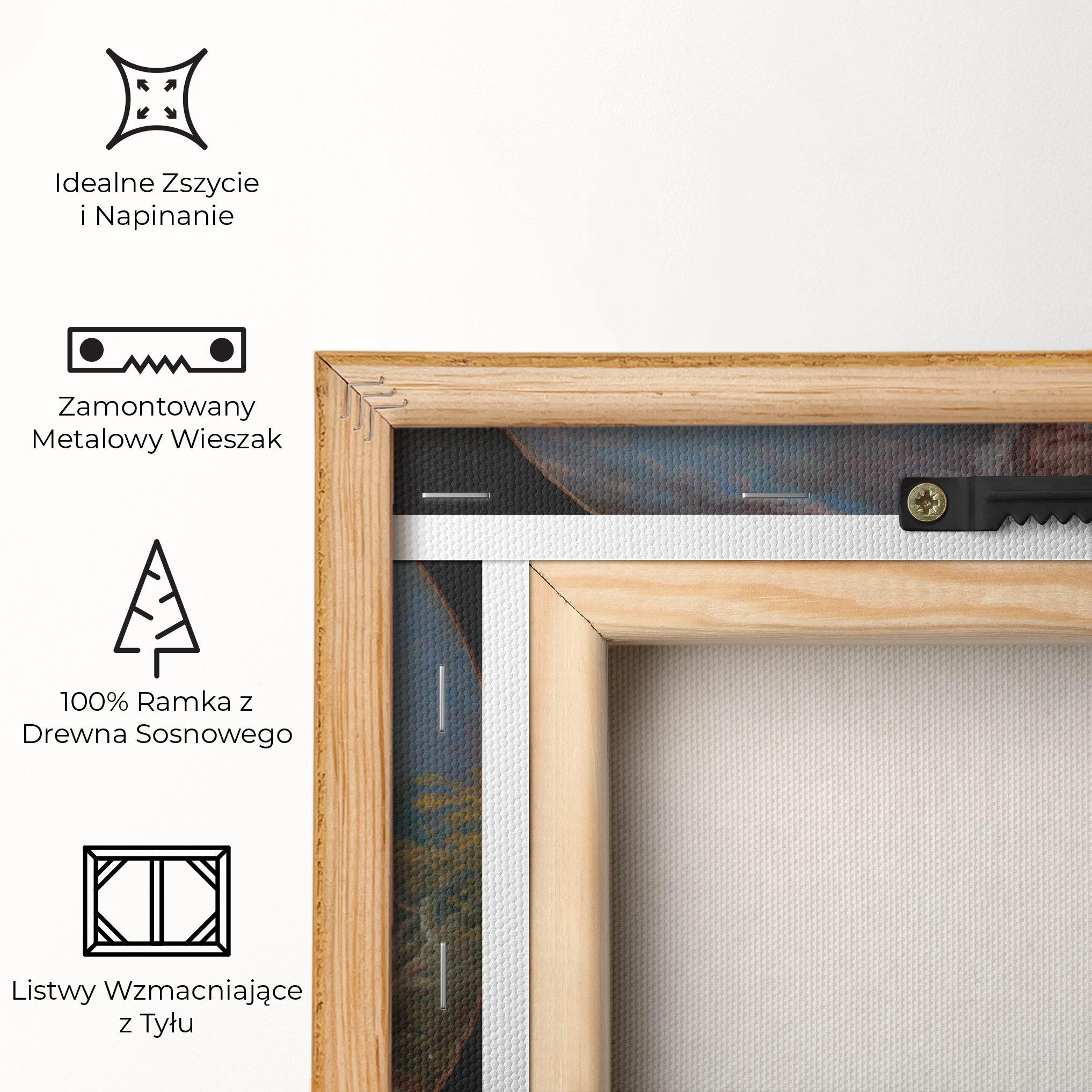 Obraz na Płótnie Religious Circle mockup 5