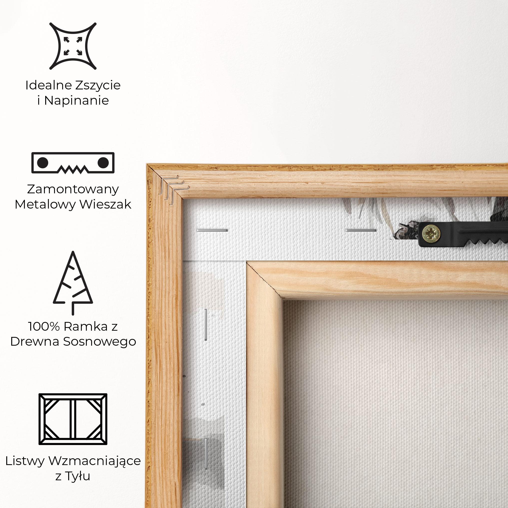 Obraz na Płótnie Watercolor Jesus mockup 5