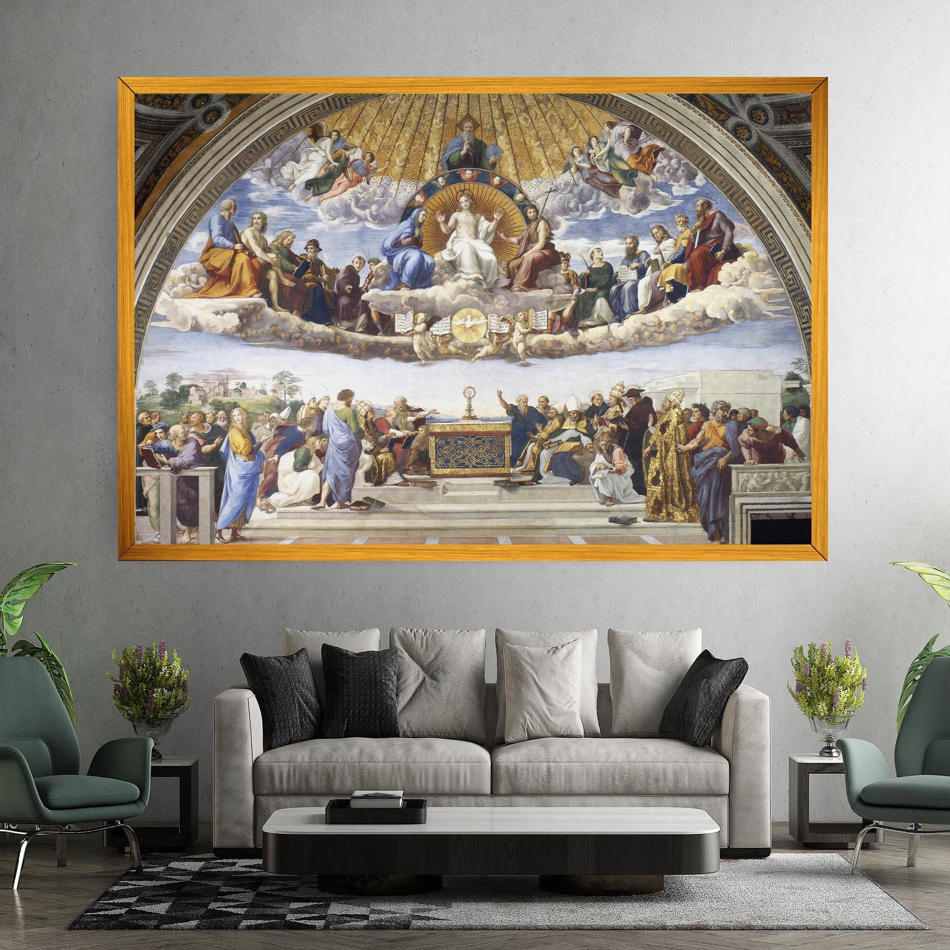 Obraz na Płótnie Holy Light mockup 7