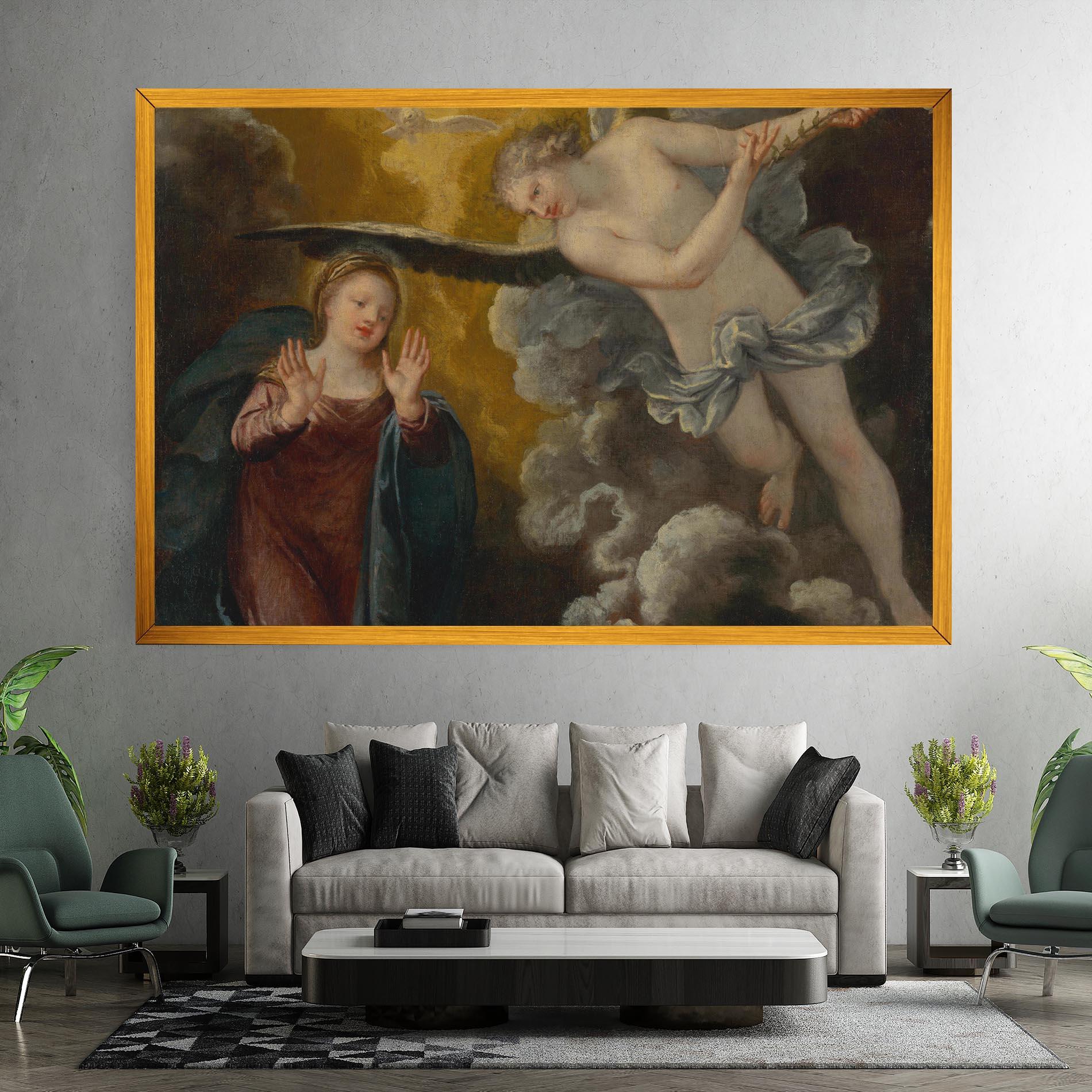 Obraz na Płótnie Religious Angel mockup 7