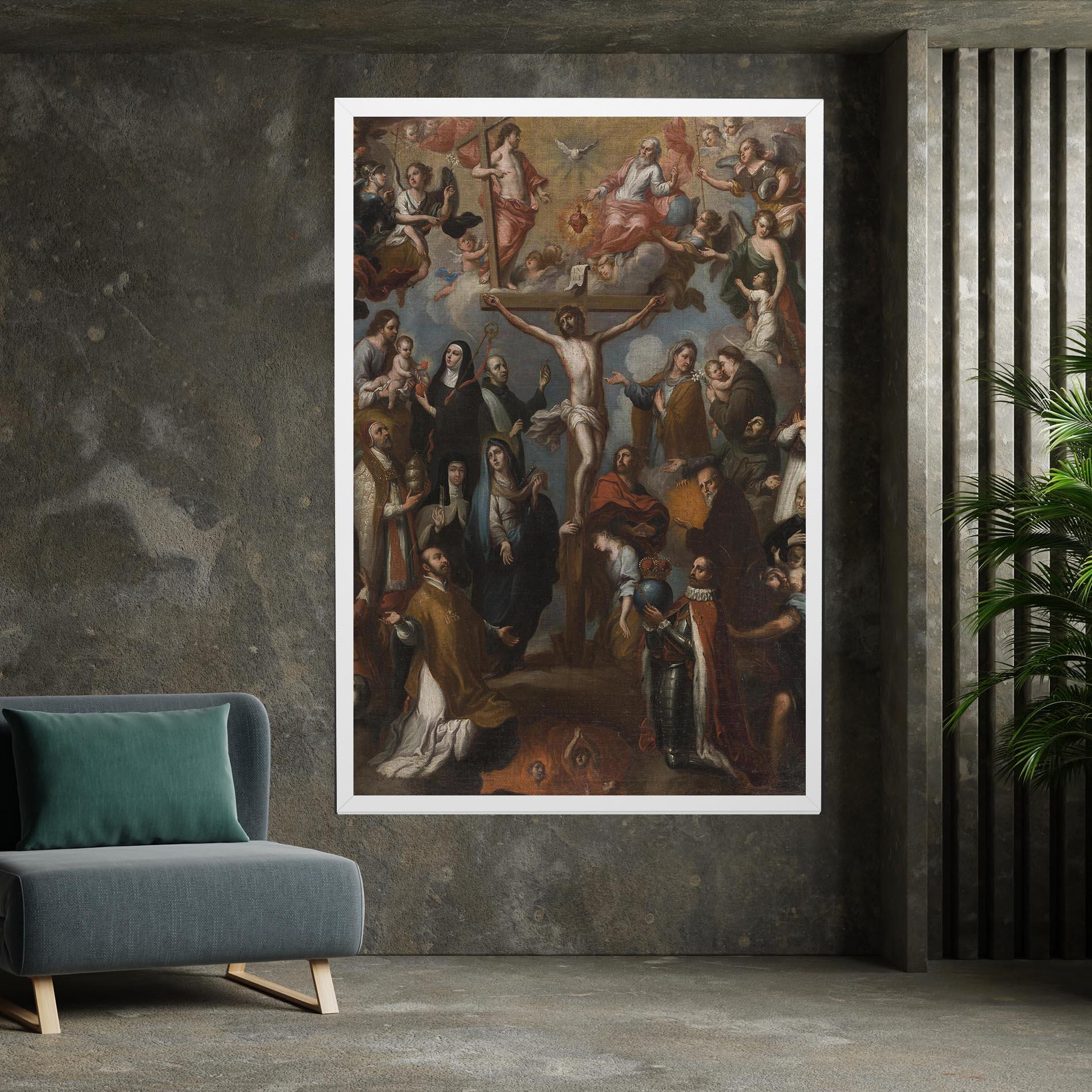 Obraz na Płótnie On The Cross mockup 7