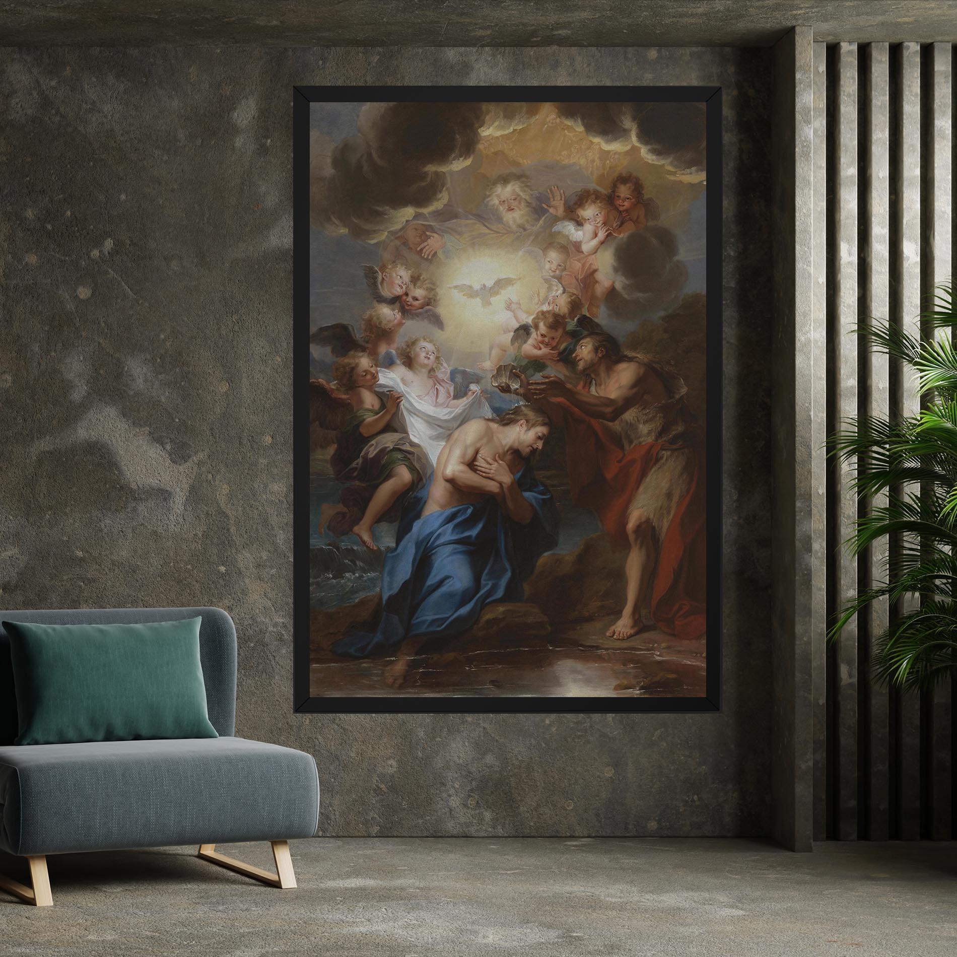 Obraz na Płótnie Divine Yellow Light mockup 7